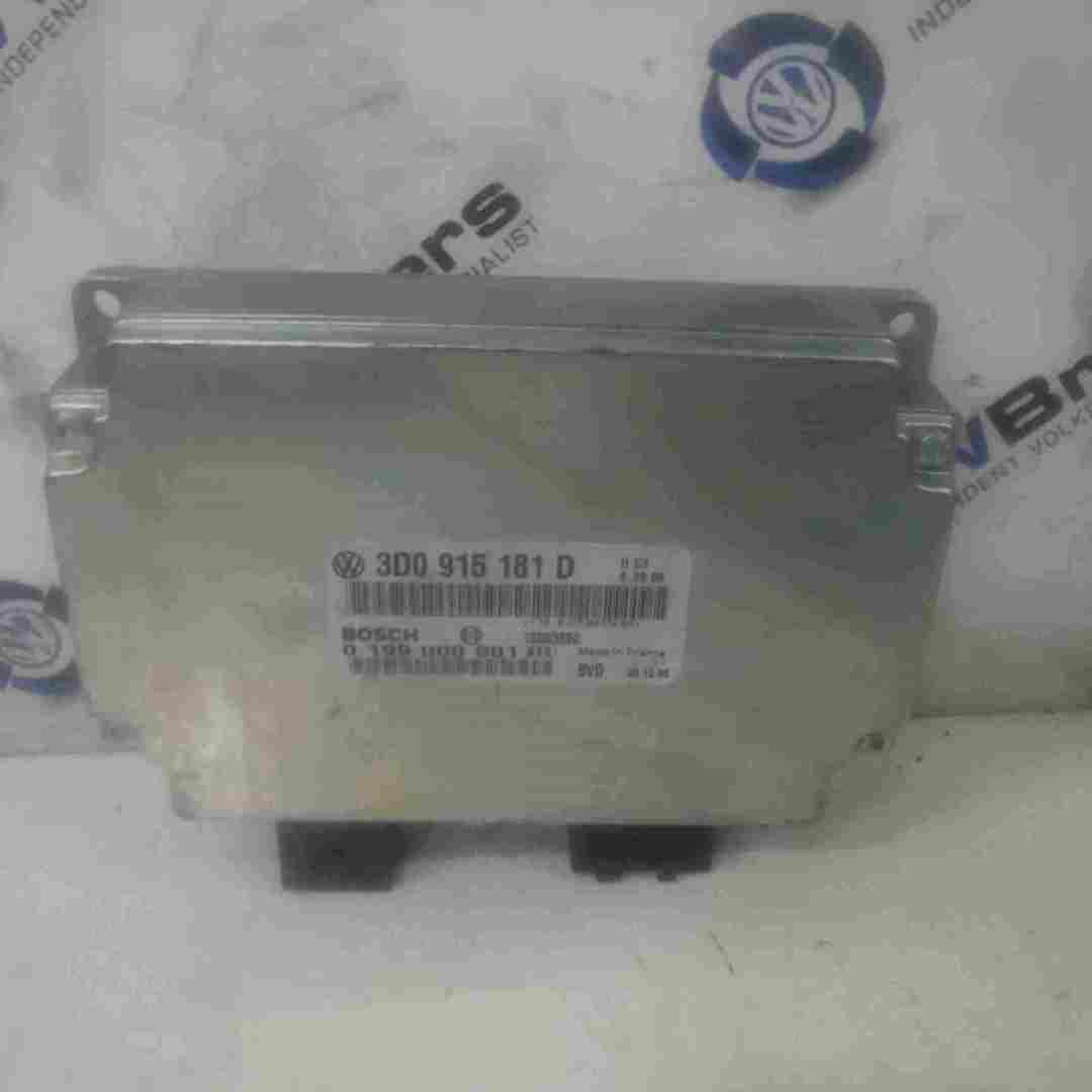 Volkswagen Phaeton 2002-2006 Battery Monitoring ECU Module Control 3D0915181D