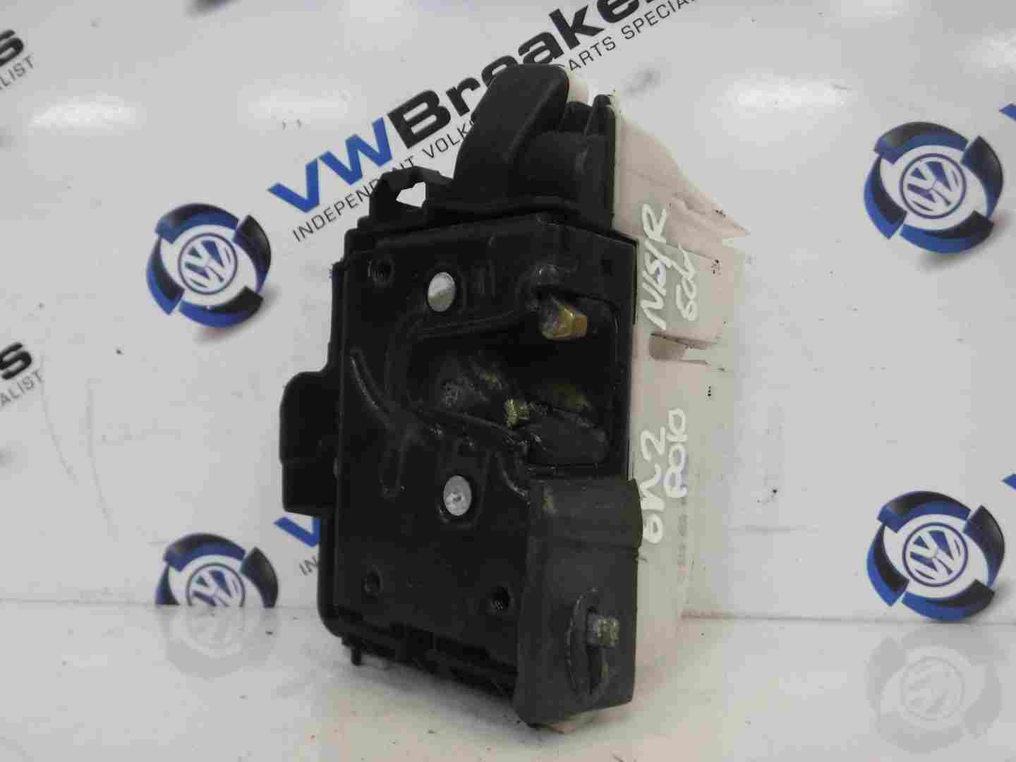 Volkswagen Polo 1995-1999 6N Passenger NSR Rear Door Lock Mechanism