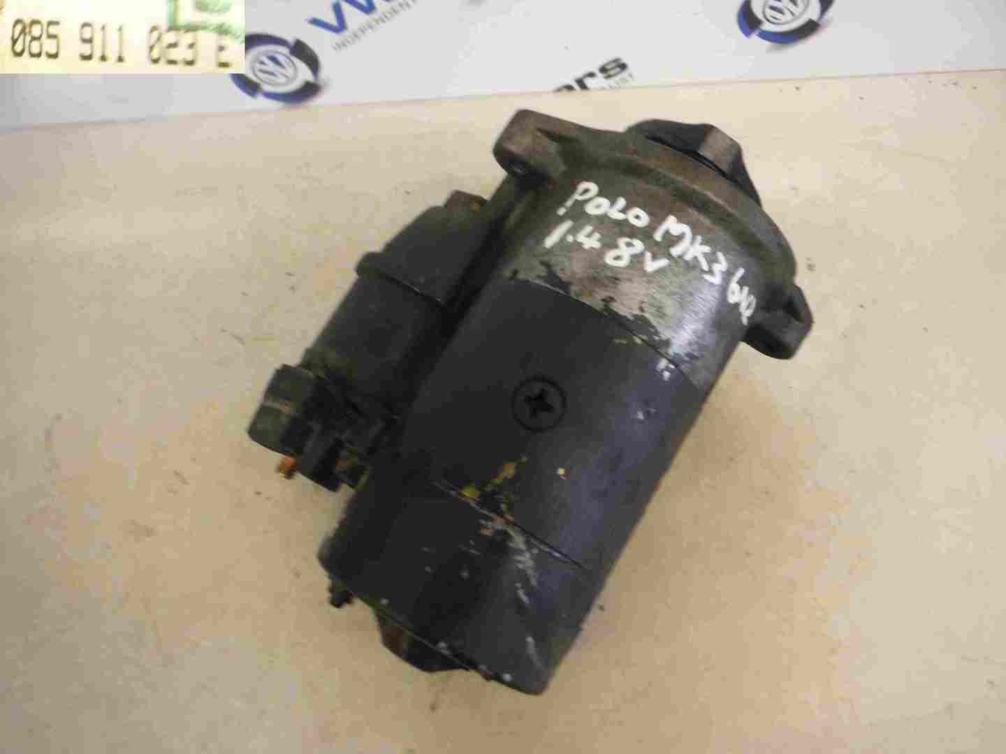 Volkswagen Polo 1999-2003 6N2 1.4 8v Starter Motor 0001112044 085911023S