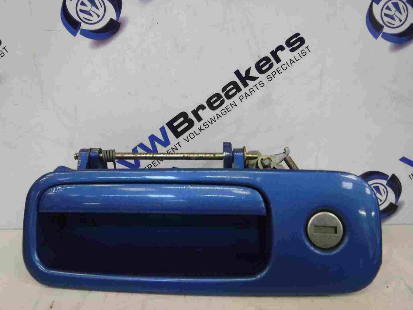 Volkswagen Polo 1995-1999 6N Boot Tailgate Open Handle Blue LR5V 6N0827565A