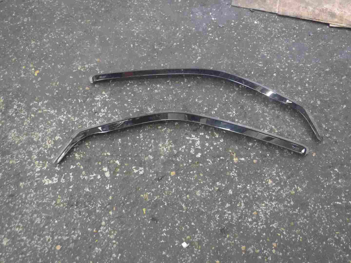Volkswagen Polo 1999-2003 6N2 Front Window Wind Deflectors Tinted 3dr