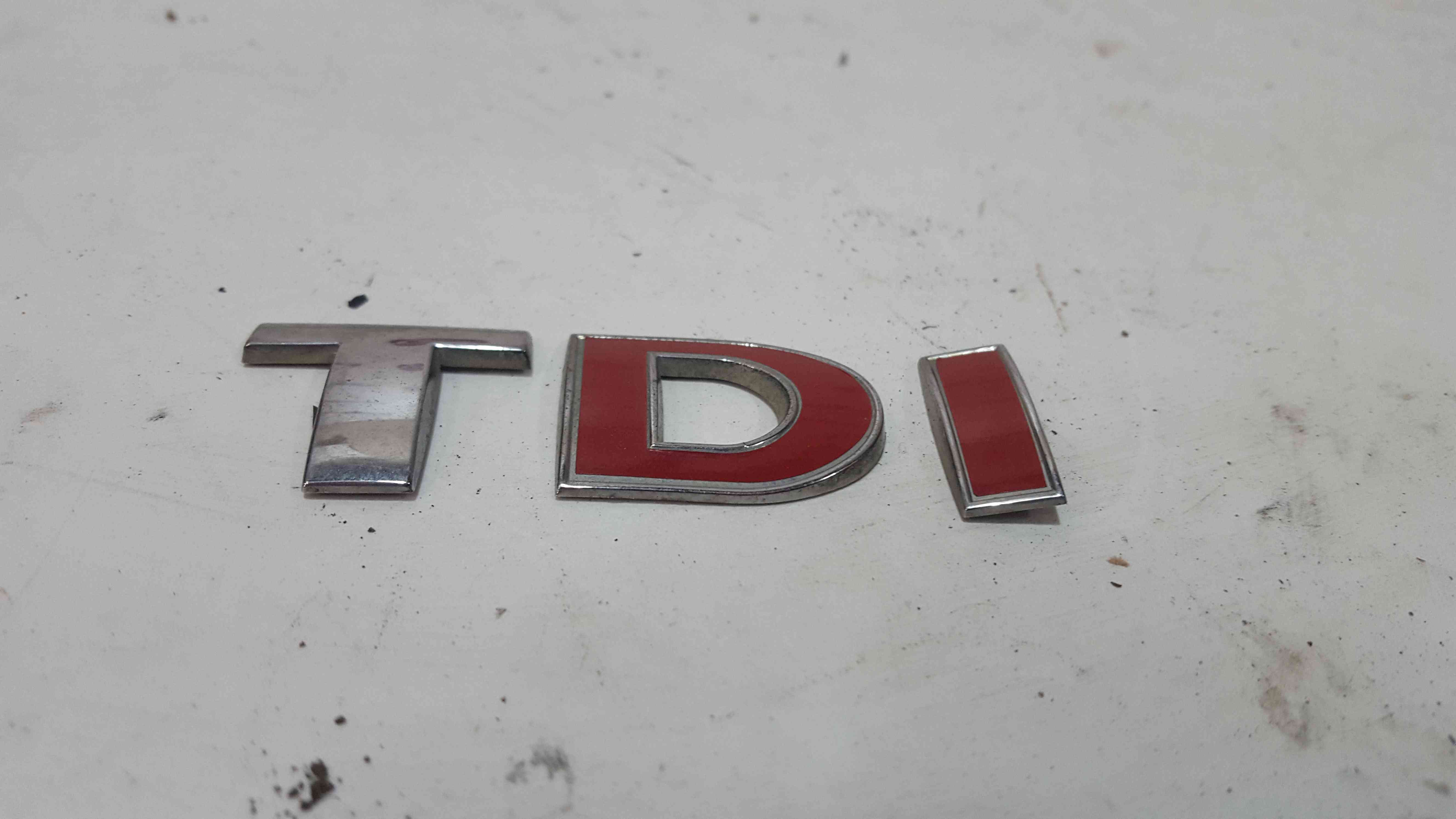Volkswagen Polo 1999-2003 6N2 TDI Rear Boot Badge Emblem