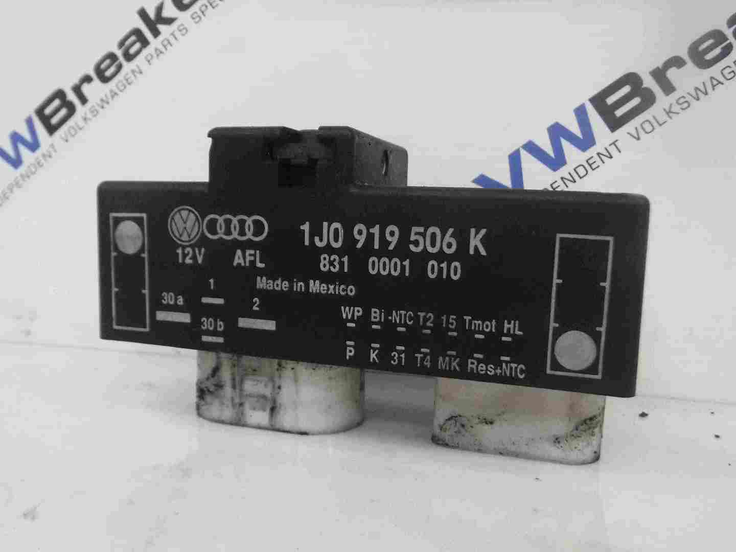 Volkswagen Polo 19992003 Heater Blower Fan Relay Switch 1J0919506K