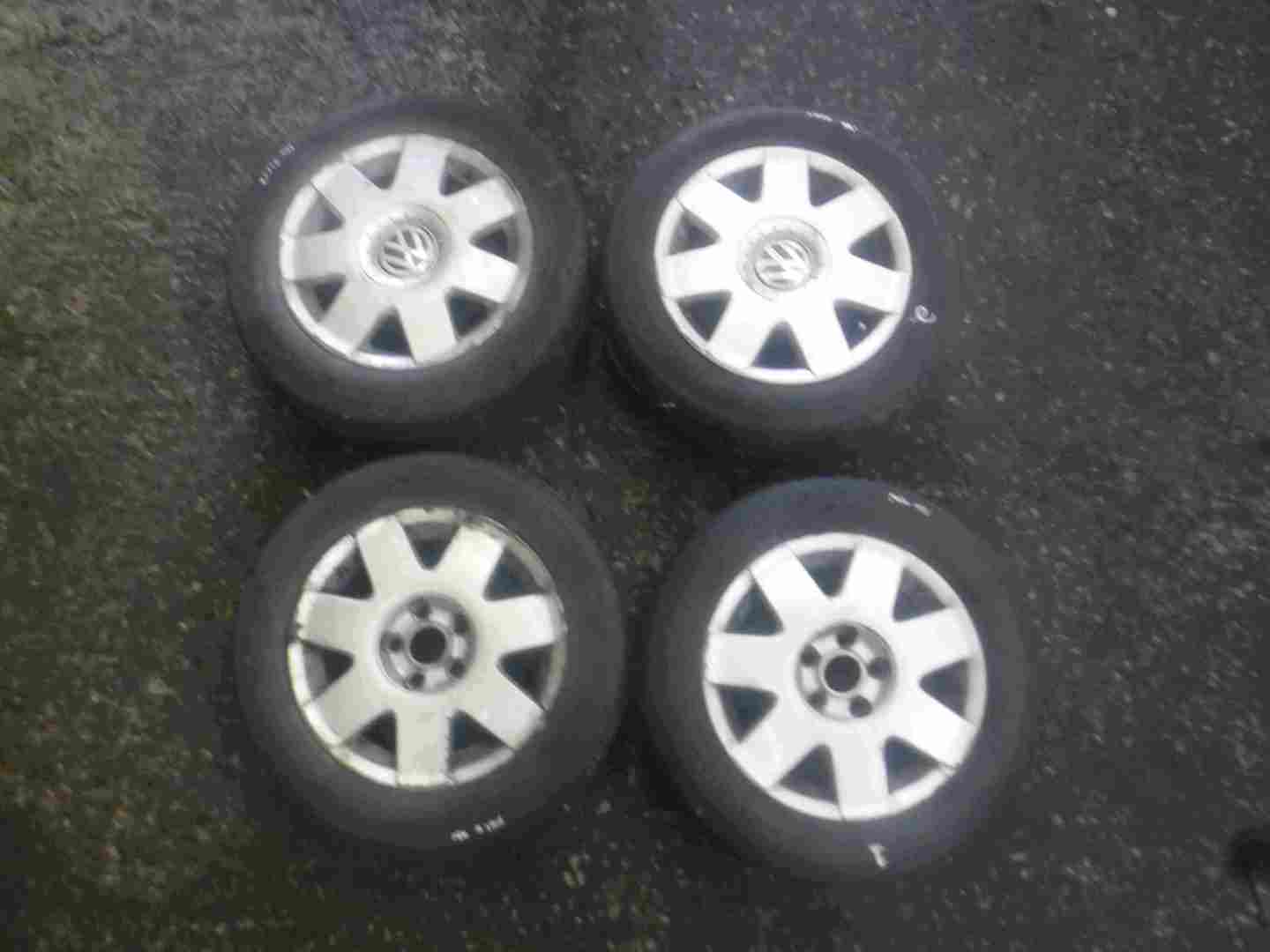 Volkswagen Polo 2003-2006 9N Alloy Wheels Set X4