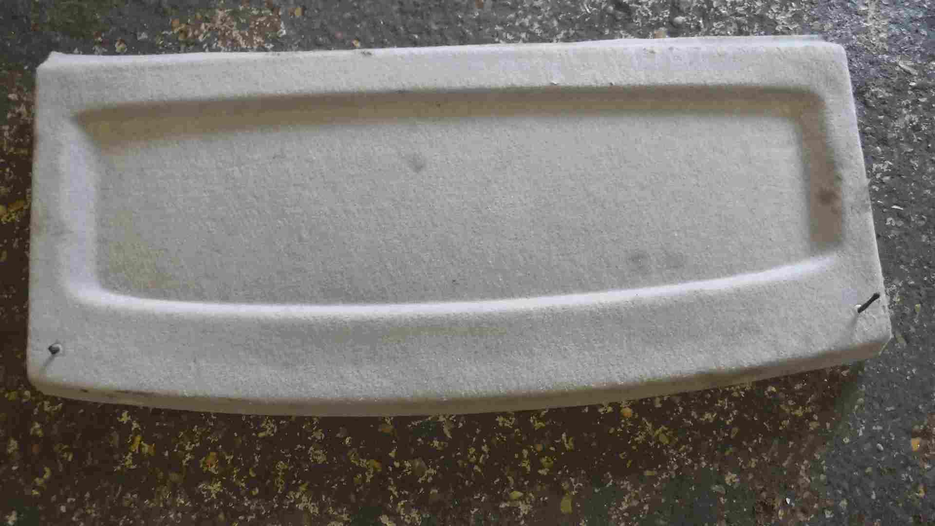 Volkswagen Polo 2003-2006 9N Rear Parcel Shelf Light Grey