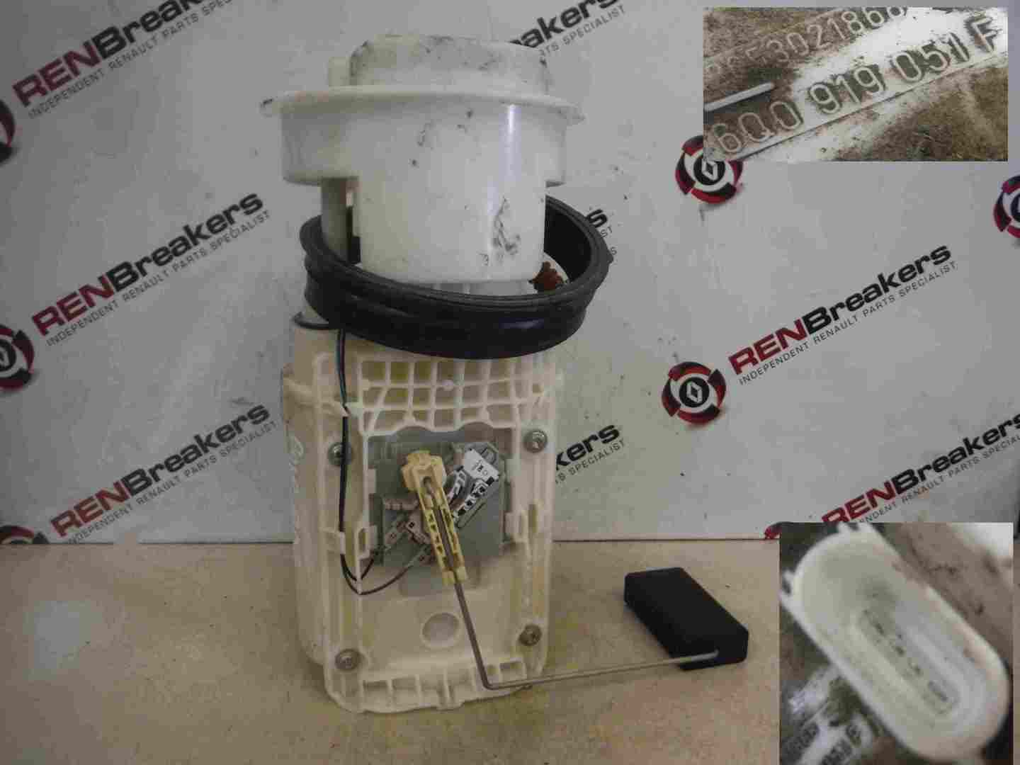 Volkswagen Polo 2003-2008 9N 1.4 16v Fuel Pump Sensor Unit