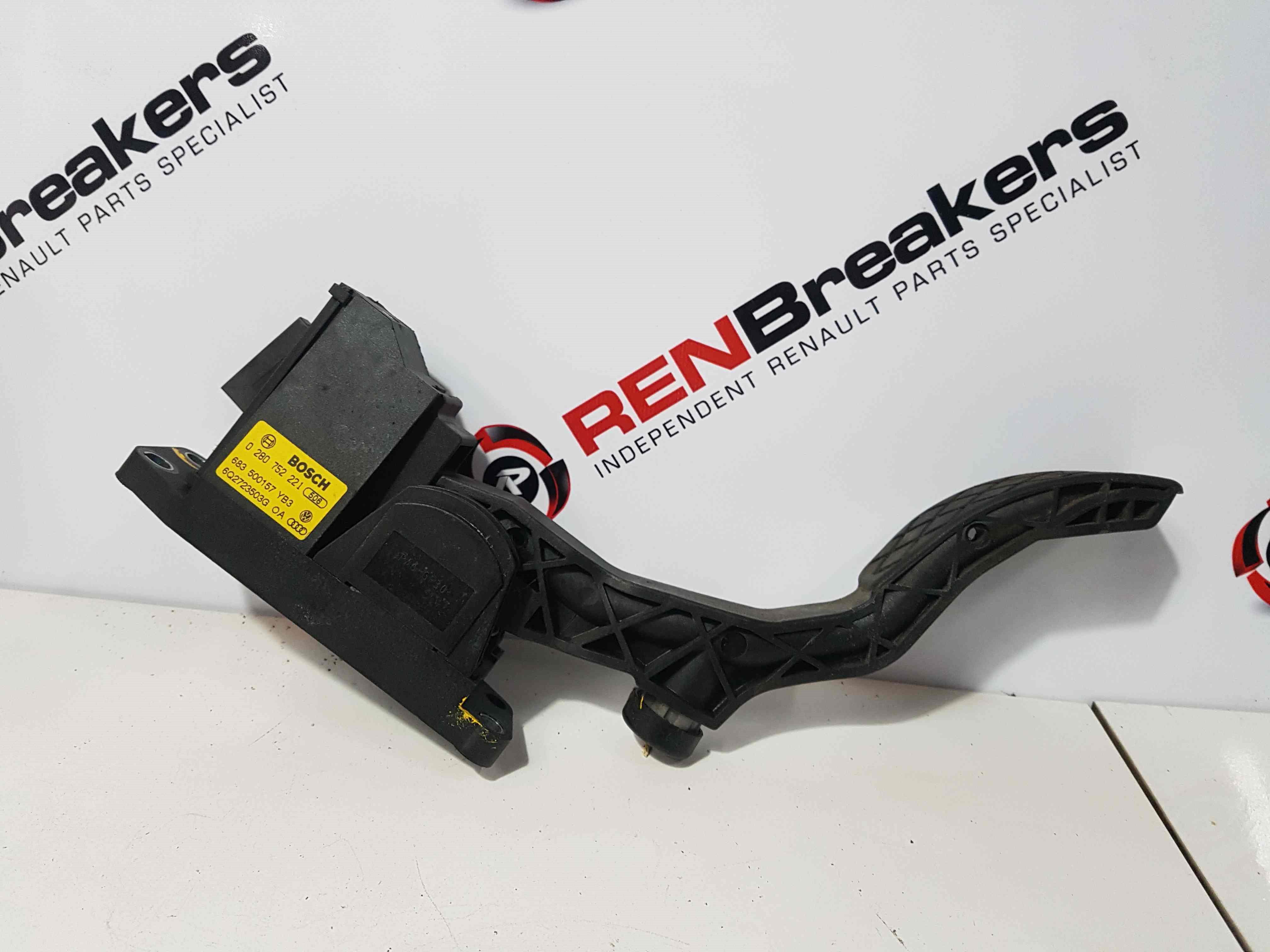 Volkswagen Polo 2006-2008 9N3 Accelerator Throttle Pedal 6q2723503g