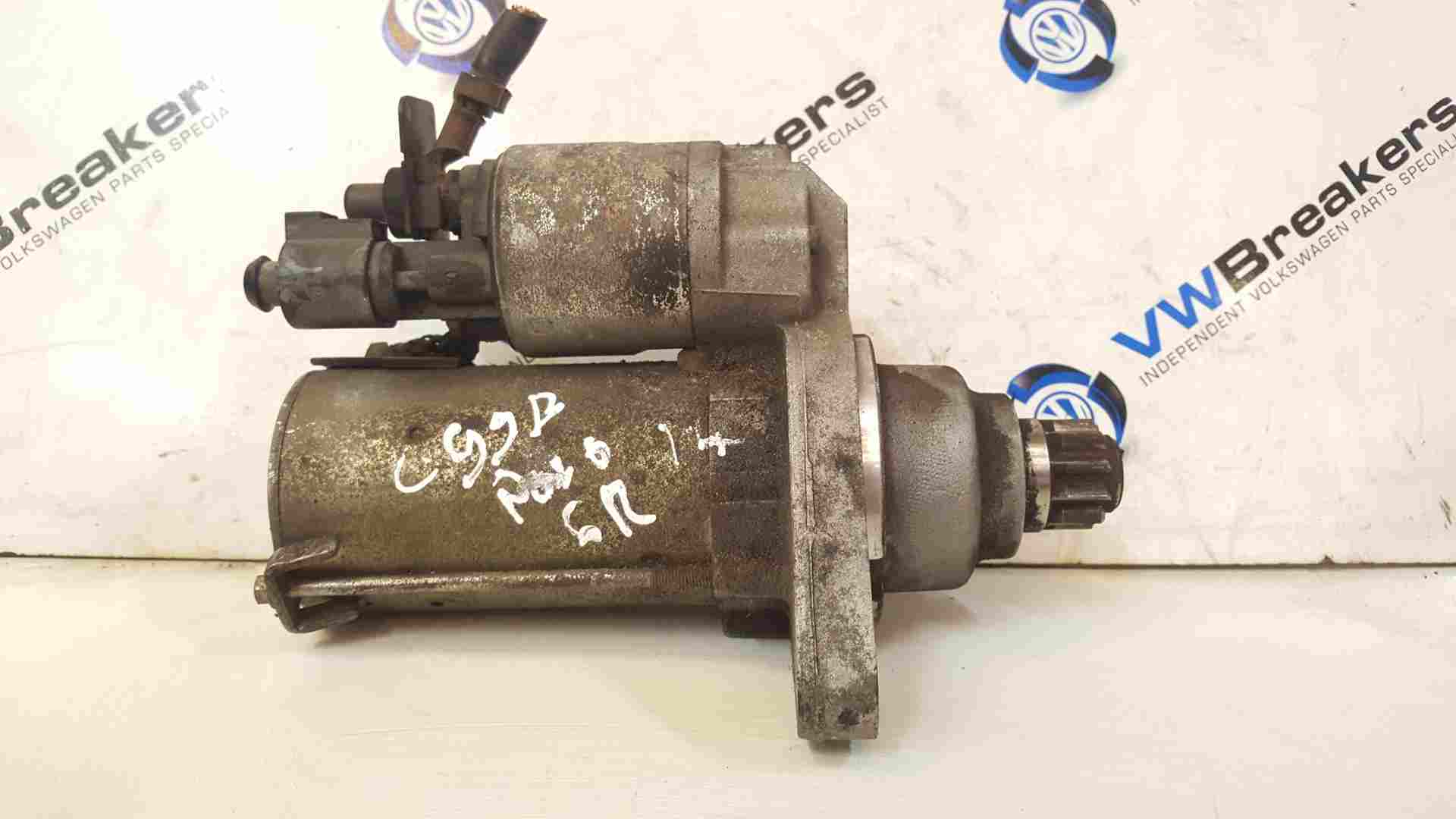 Volkswagen Polo 2009-2014 6R 1.4 Starter Motor Starting Cggb OAM911023b