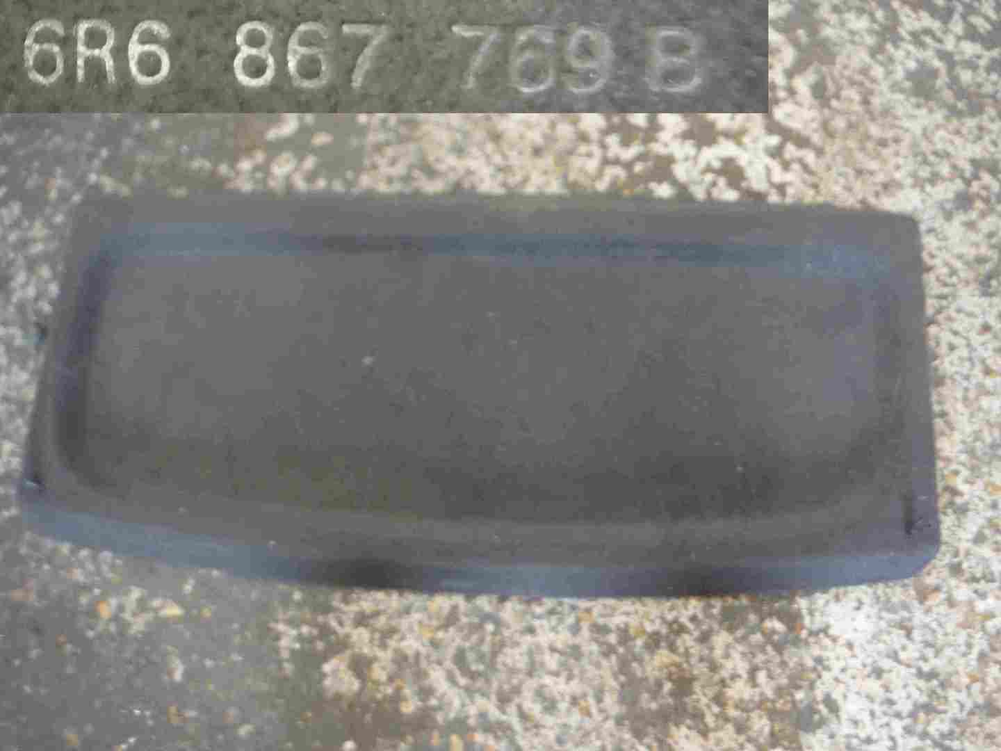 Volkswagen Polo 2009-2015 6R Rear Boot Tailgate Parcel Shelf Cover Tray No Cords