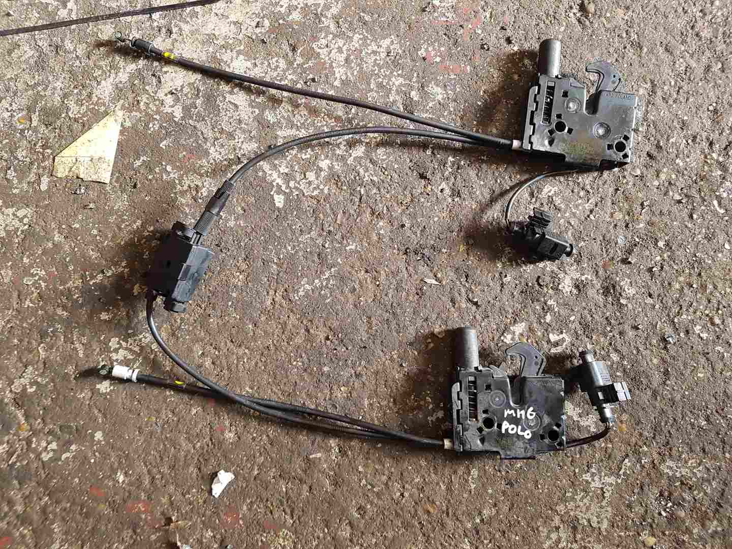 Volkswagen Polo 2017-2023 Bonnet Catch Mechanism Latch Cable 8S0823509b
