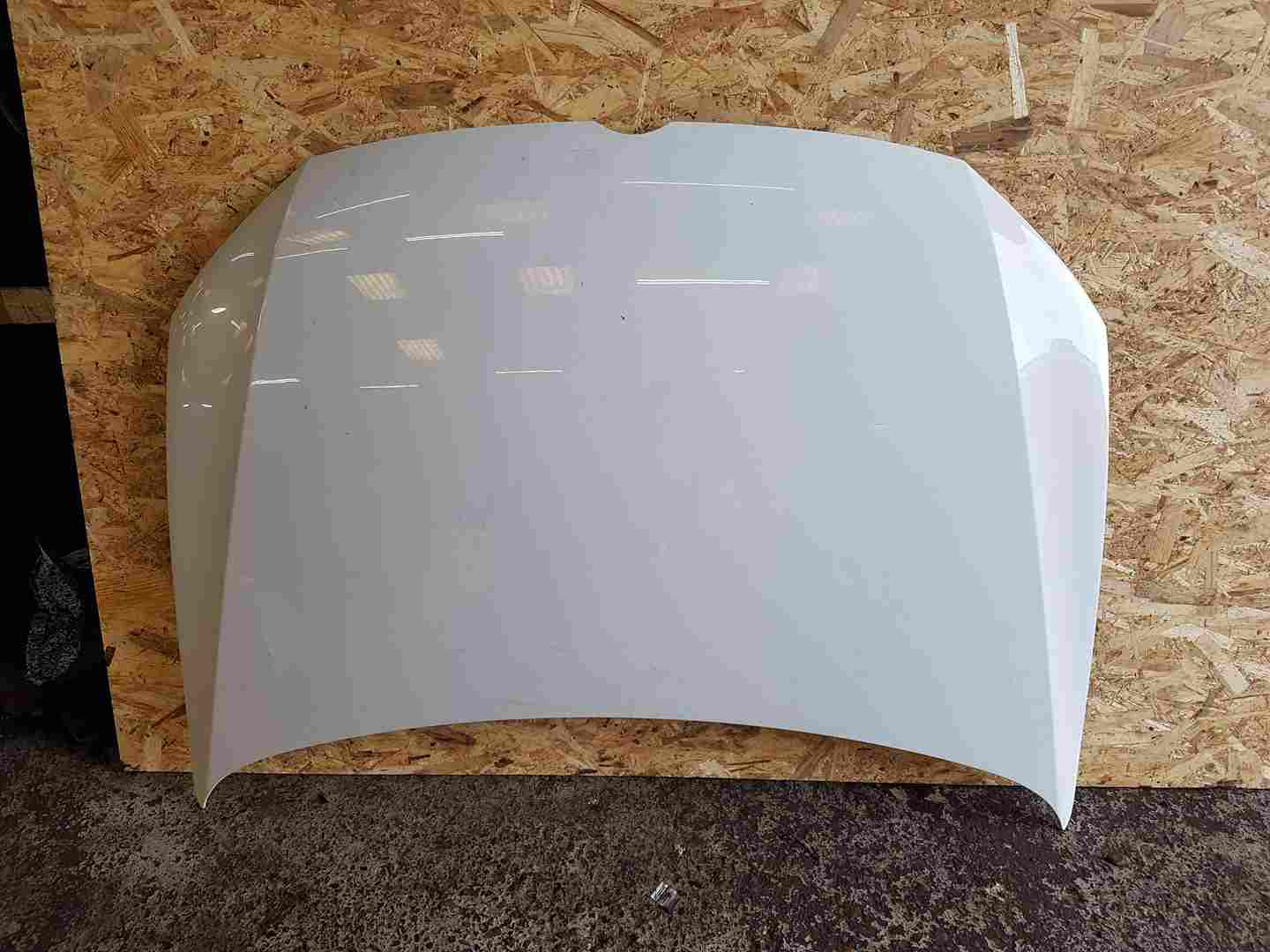 Volkswagen Polo 6C 2009-2014 Front Bonnet White Lb9a
