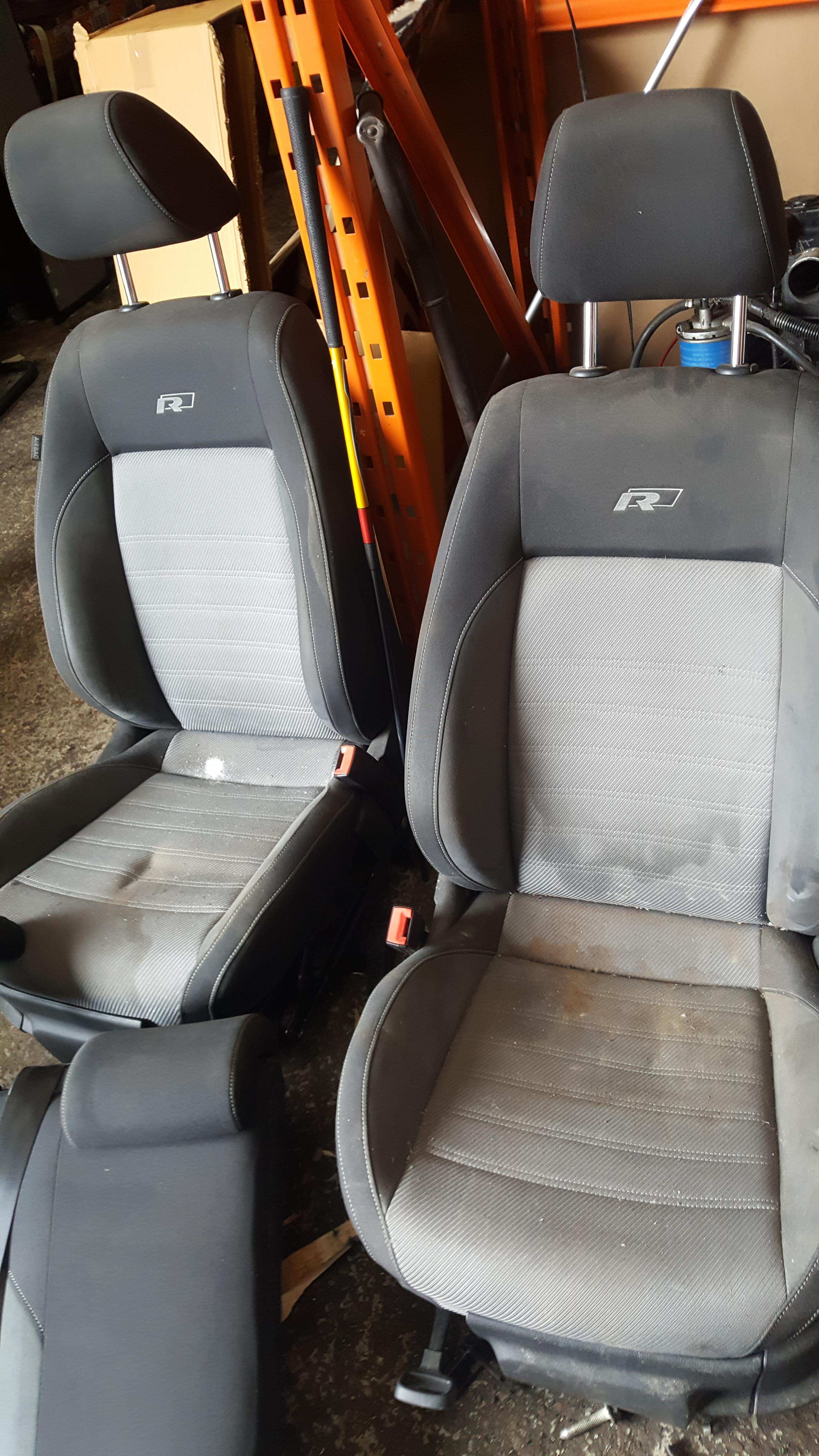 Volkswagen Polo 6C 2014-2017  R Line Interior SET Seats Chairs Bench 5 Door