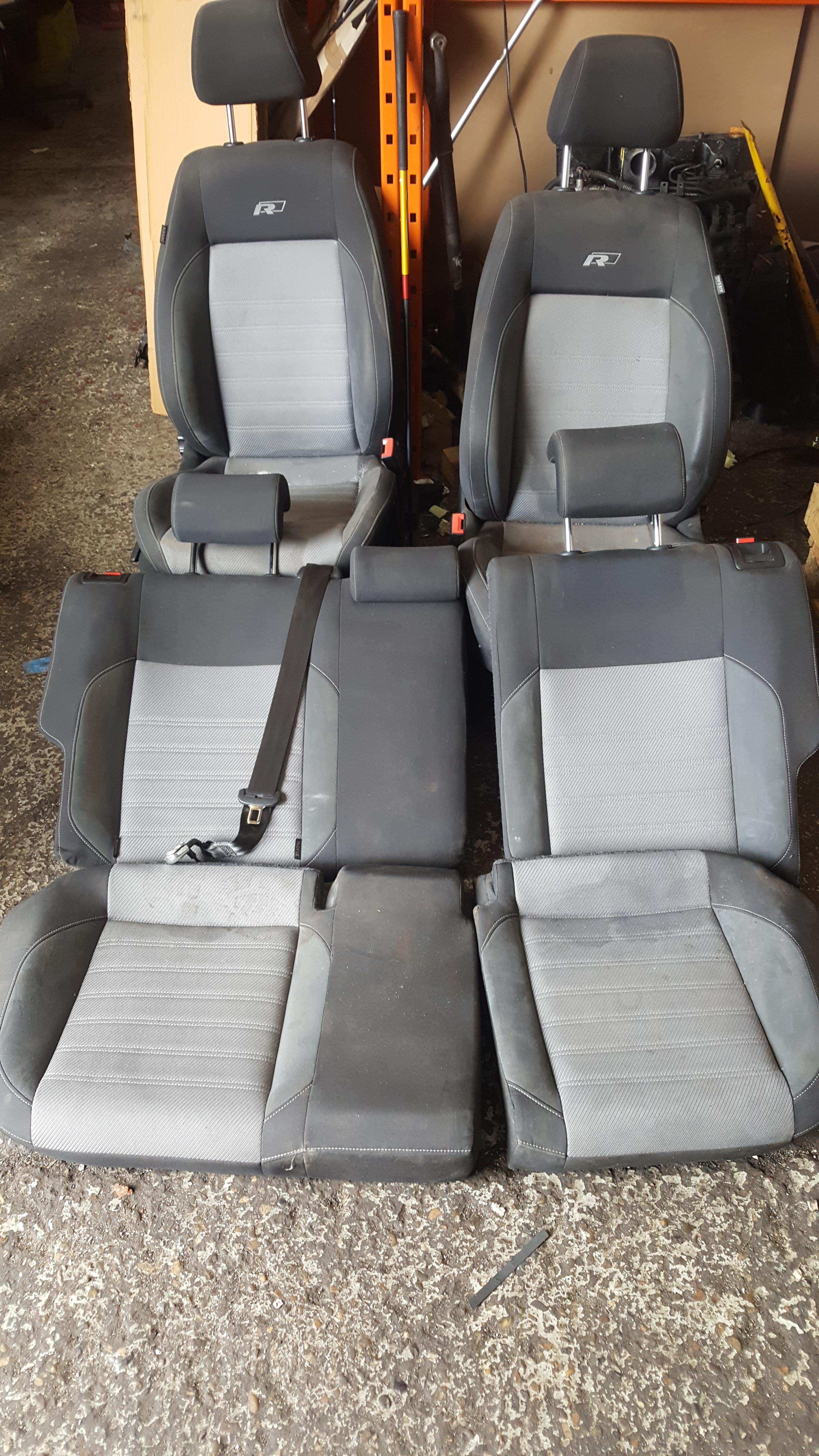 Volkswagen Polo 6C 2014-2017  R Line Interior SET Seats Chairs Bench 5 Door