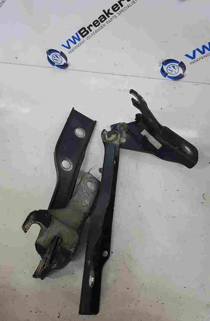Volkswagen Polo 6C 2014-2017 Bonnet Hinges Pair Blue LD5L