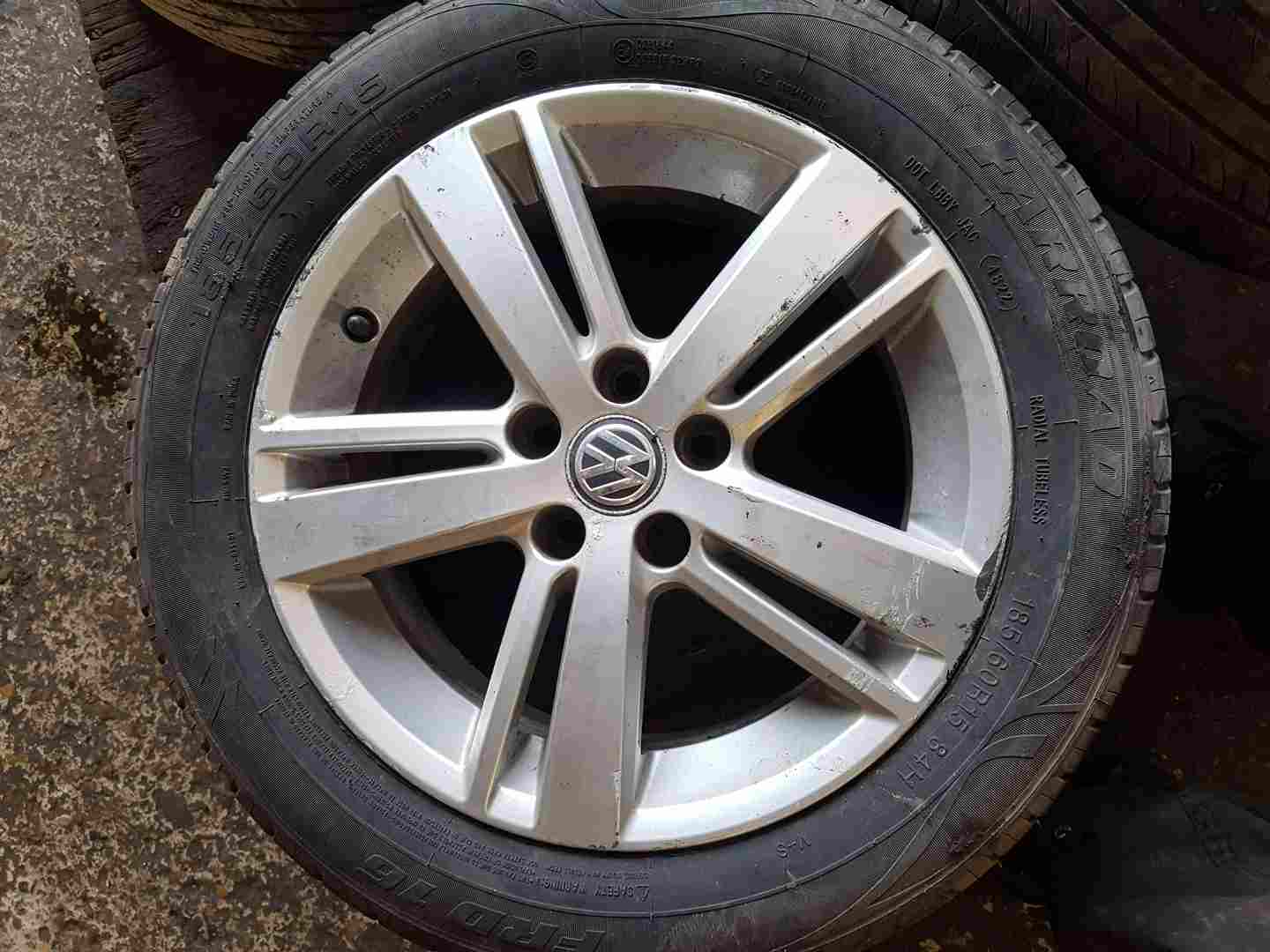 Volkswagen Polo 6C 2014-2017 Borbet Alloy Wheels 15Inch 3/5