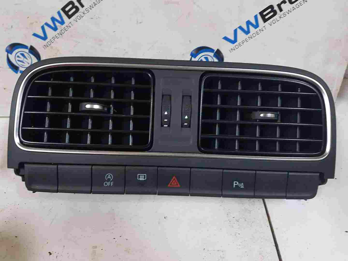 Volkswagen Polo 6C 2014-2017 Centre Heater Vent Hazard Panel 6RF819728
