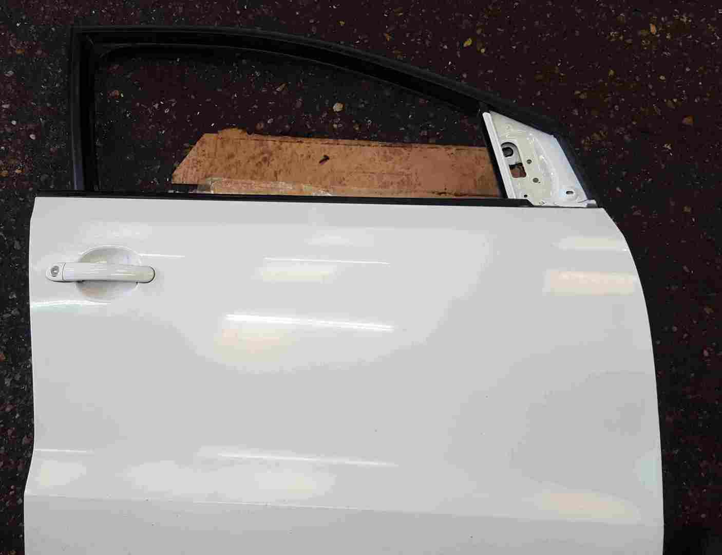 Volkswagen Polo 6C 2014-2017 Drivers OSF Front Door White LC9A 5DR