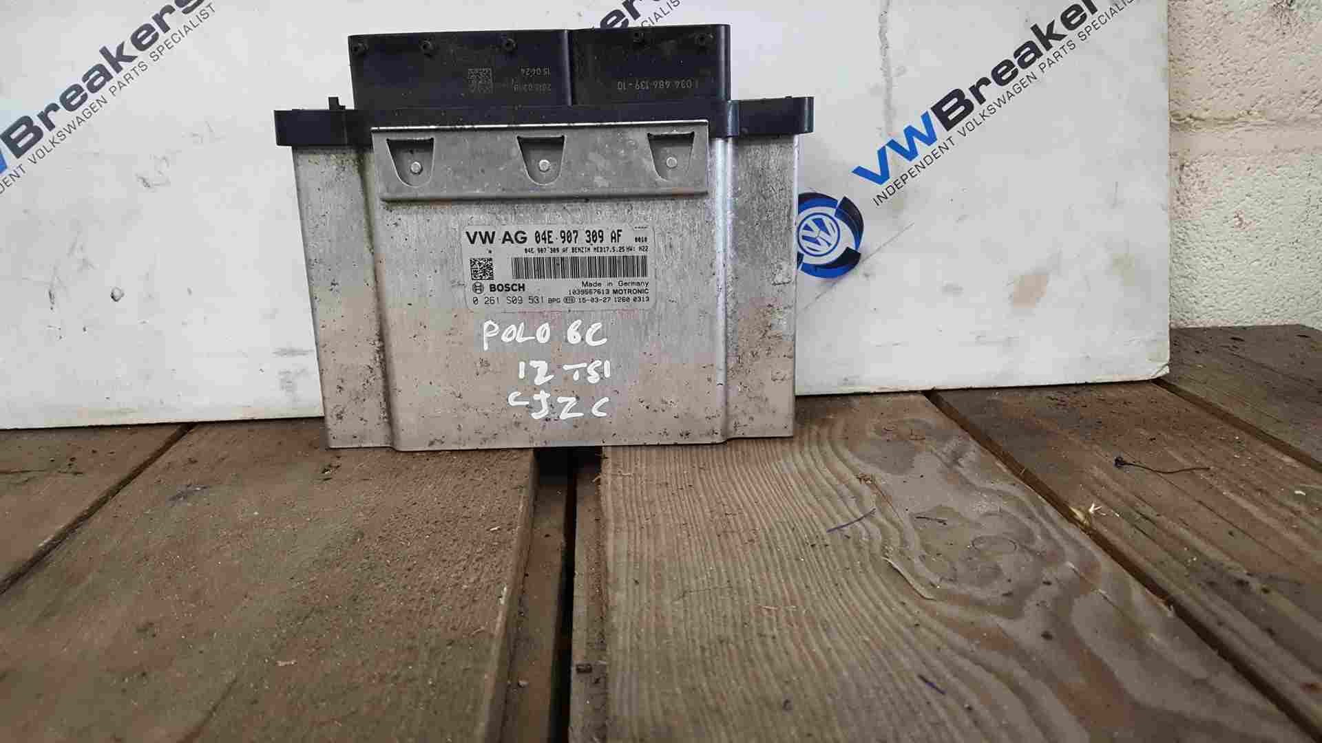 Volkswagen Polo 6C 20142017 Engine Control Unit ECU 1.2 TSI