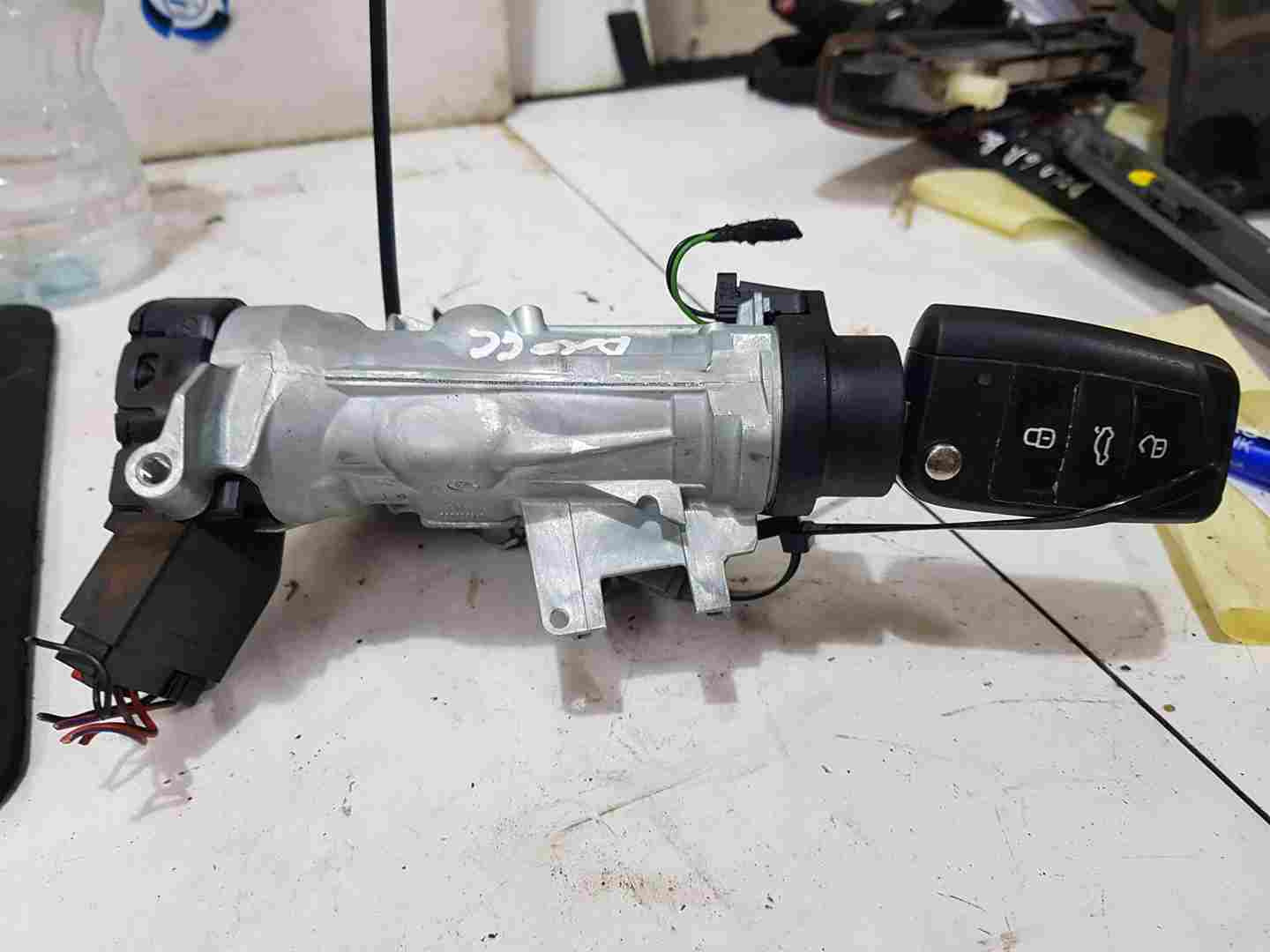 Volkswagen Polo 6C 2014-2017 Ignition Barrel + KEY + Door Lock 6c0905865