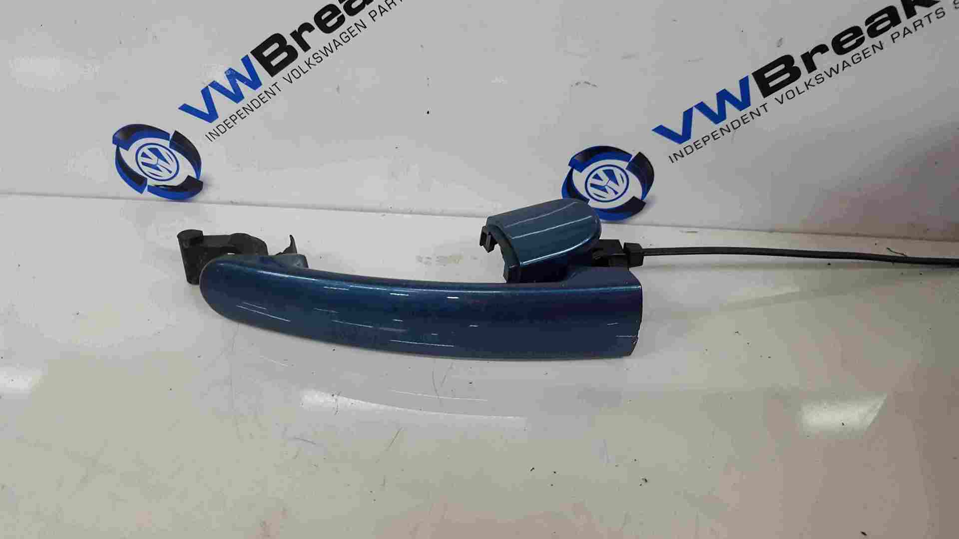 Volkswagen Polo 6C 2014-2017 Passenger NSF Front Handle Blue LD5L