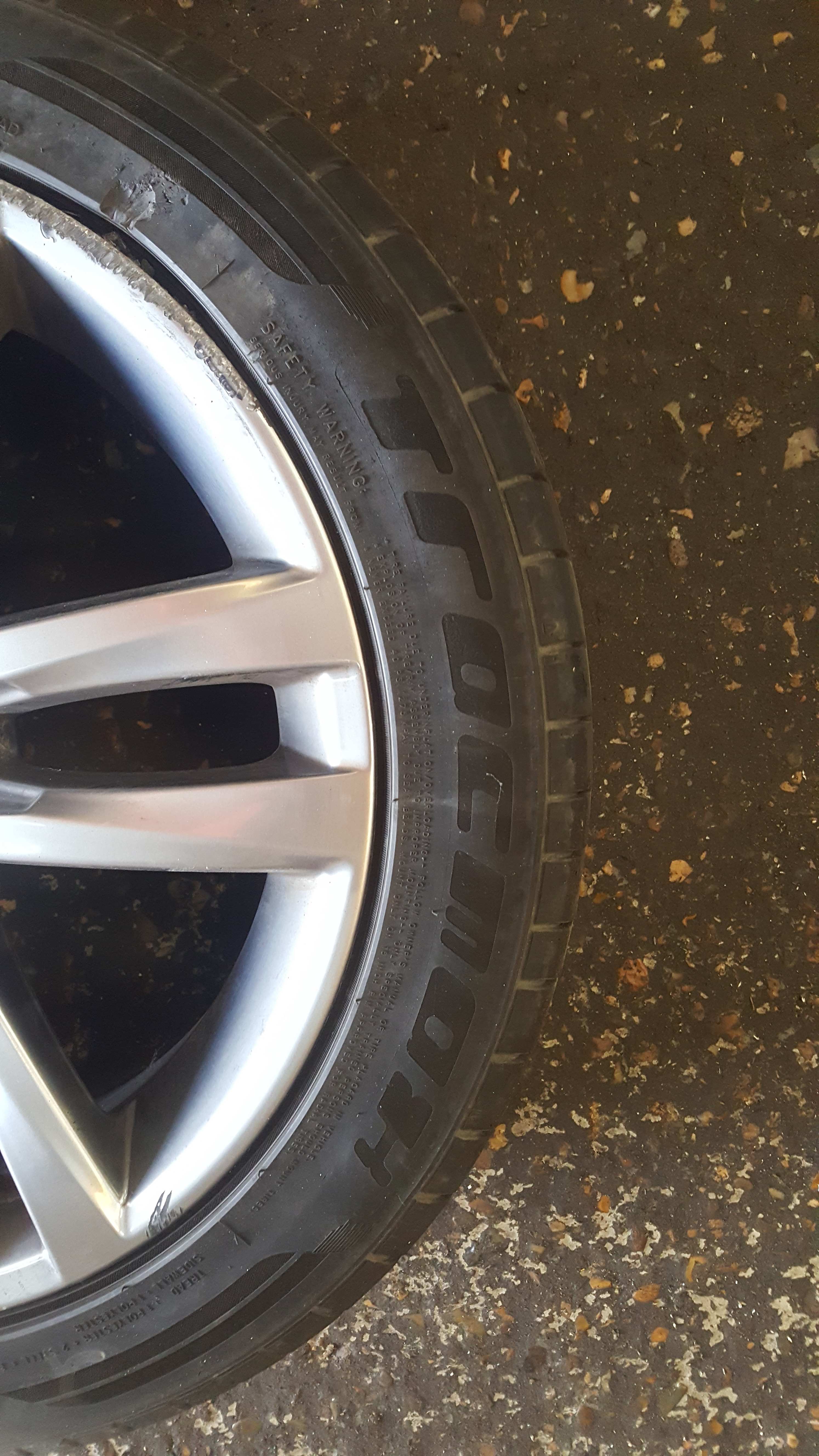 Volkswagen Polo 6C 2014-2017 R-Line Alloy Wheel + Tyre 215 45 16 5Mm 6c0601025j