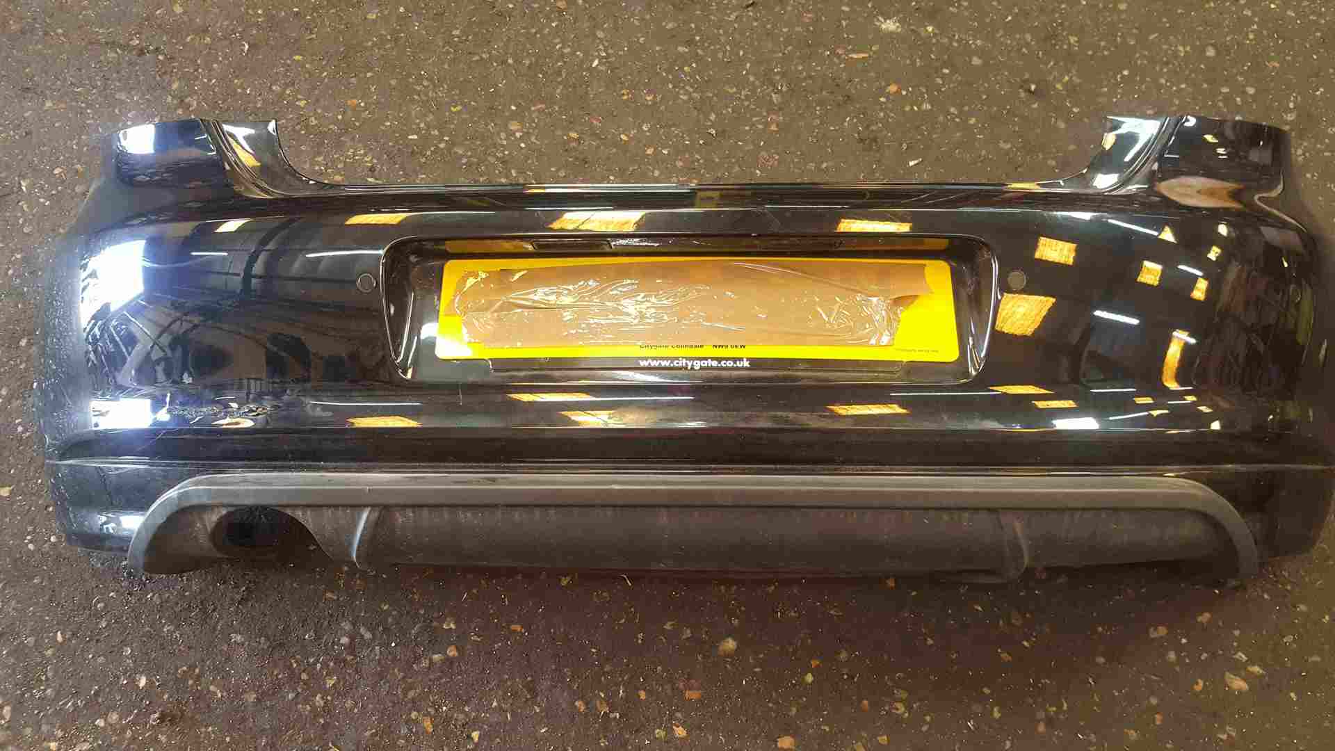 Volkswagen Polo 6C 2014-2017 1.0 R-Line Rear Bumper Black Lc9x   Sensors