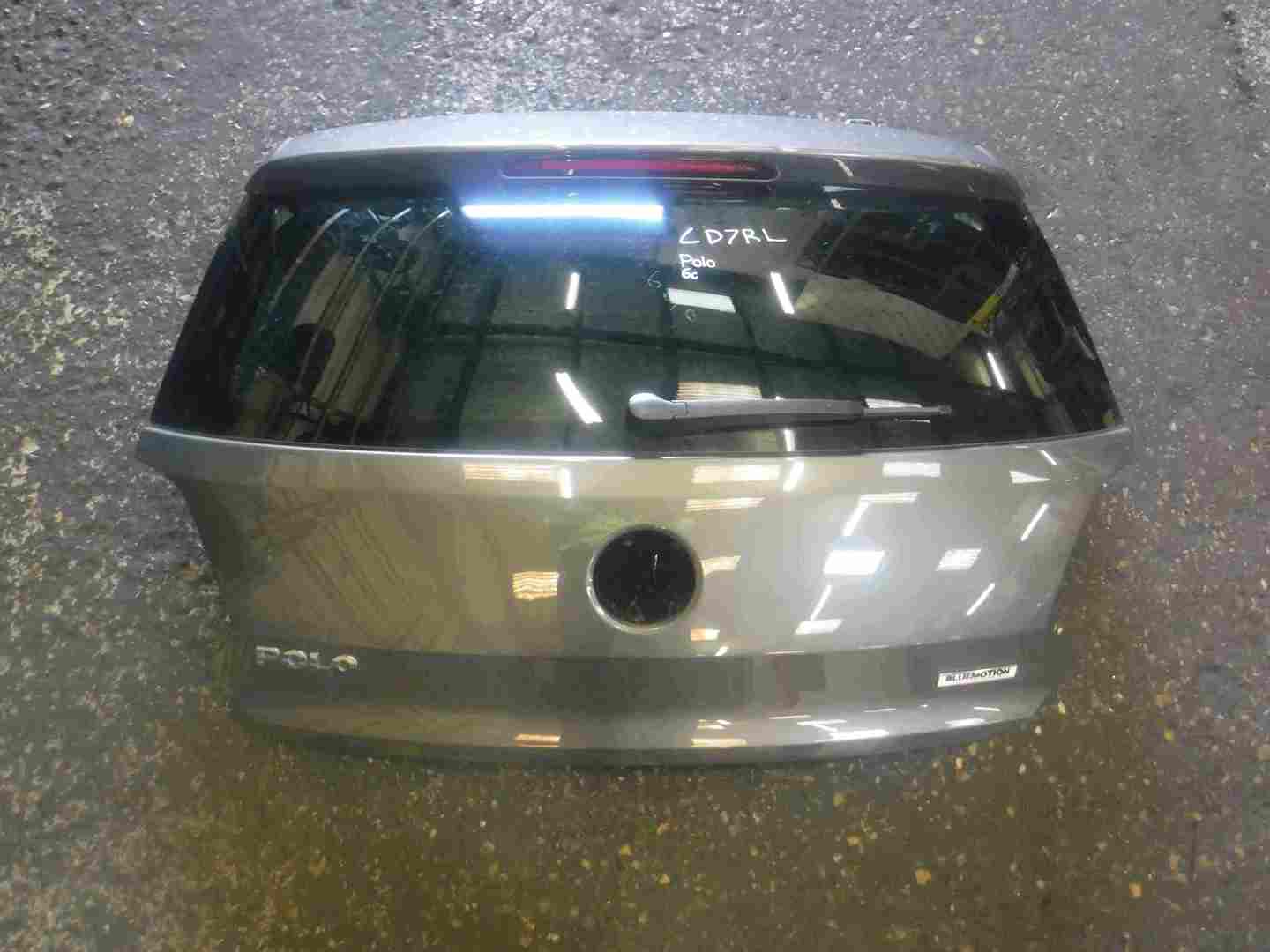 Volkswagen Polo 6C 2014-2017 Rear Tailgate Boot Grey LD7R