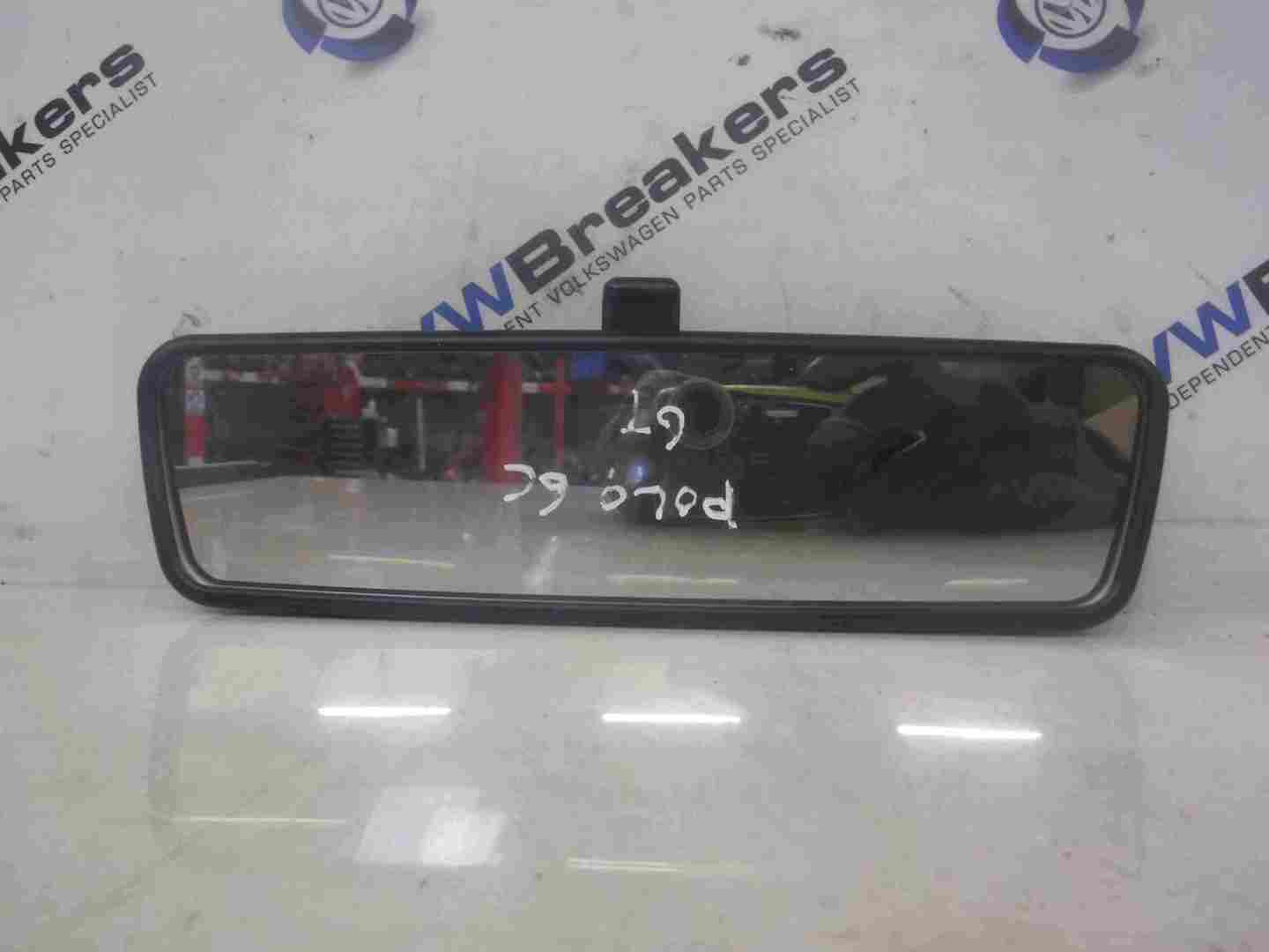 Volkswagen Polo 6C 2014-2017 Rear View Mirror Black