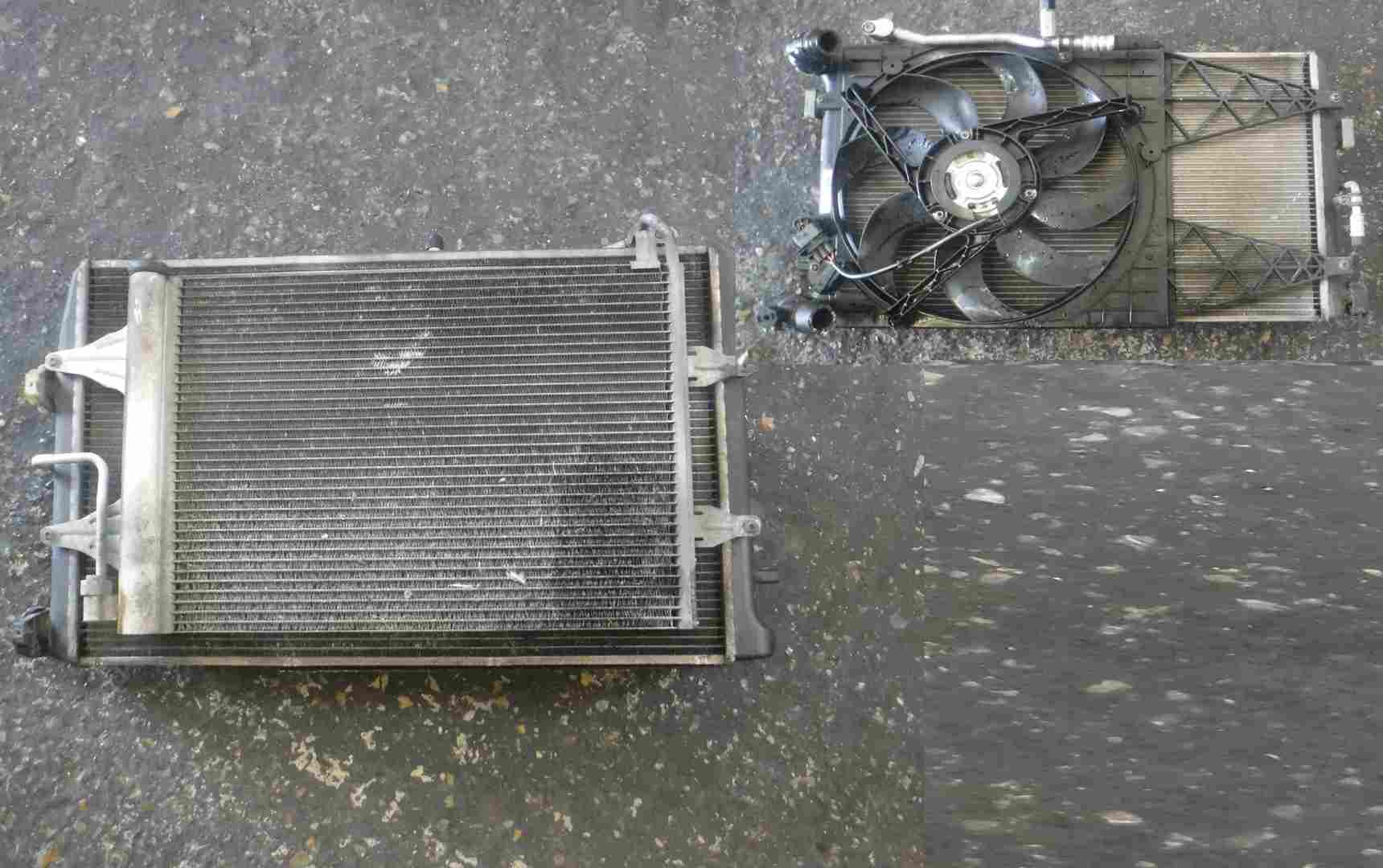 Volkswagen Polo 6C GT 2014-2017 1.4 TSi Radiator Rad Pack Cooling Fan 6Q0121253R