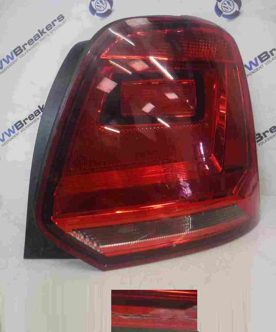 Volkswagen Polo 6C GT 2014-2017 Drivers OSR Rear Light 6C0945096N