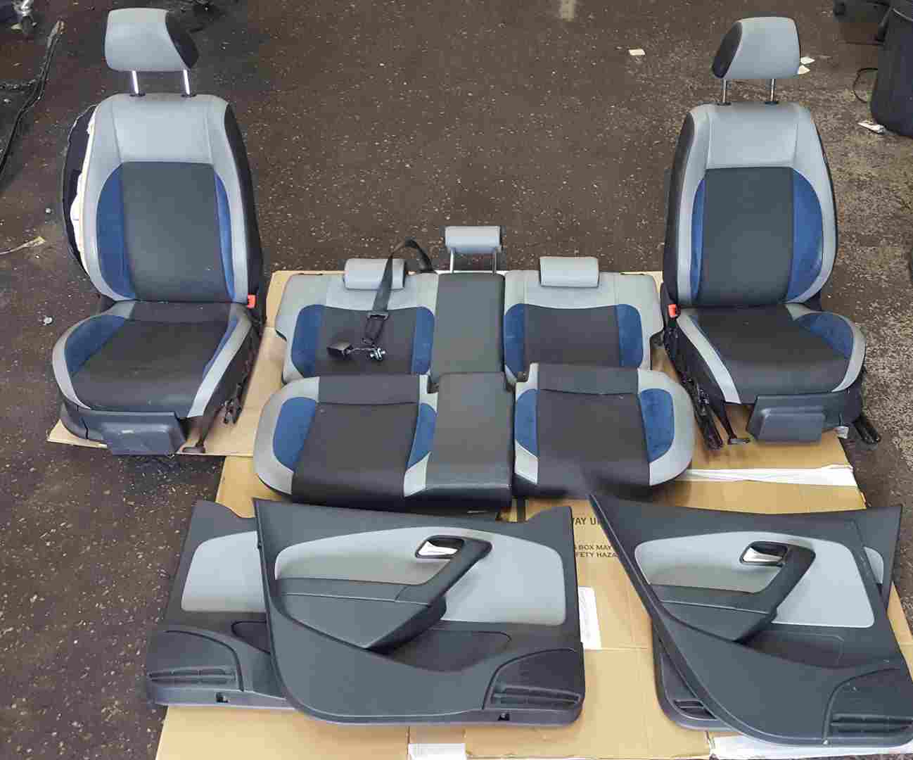 Volkswagen Polo 6C Gt 2014-2017 Interior SET Seats Chairs Bench Door Cards 5Dr