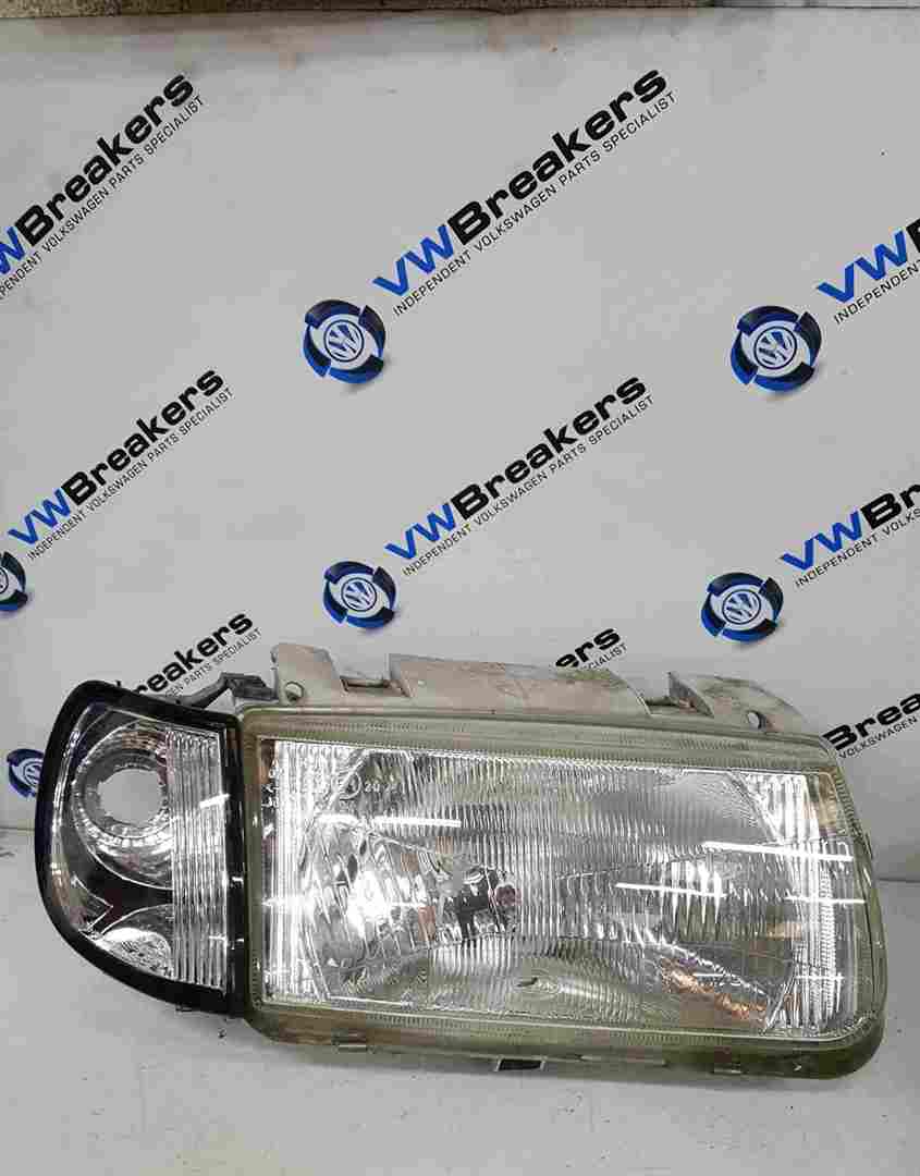 Volkswagen Polo 6N 1995-1999 Drivers OSF Front Headlight Lens