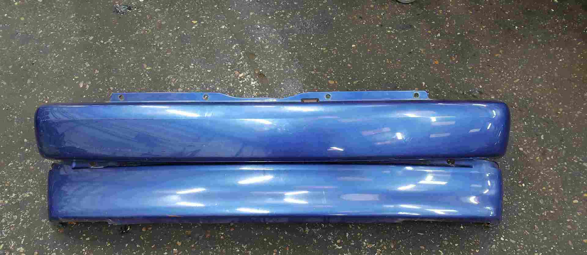Volkswagen Polo 6N 1995-1999 Rear Bumper Blue LR5V + Valance