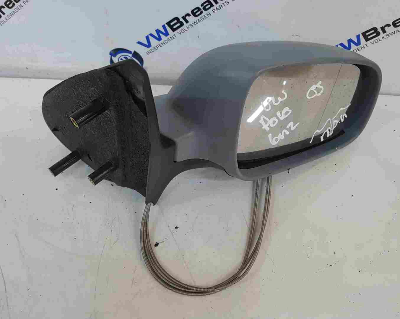 Volkswagen Polo 6N2 1999-2003 Drivers OS Wing Mirror Primered
