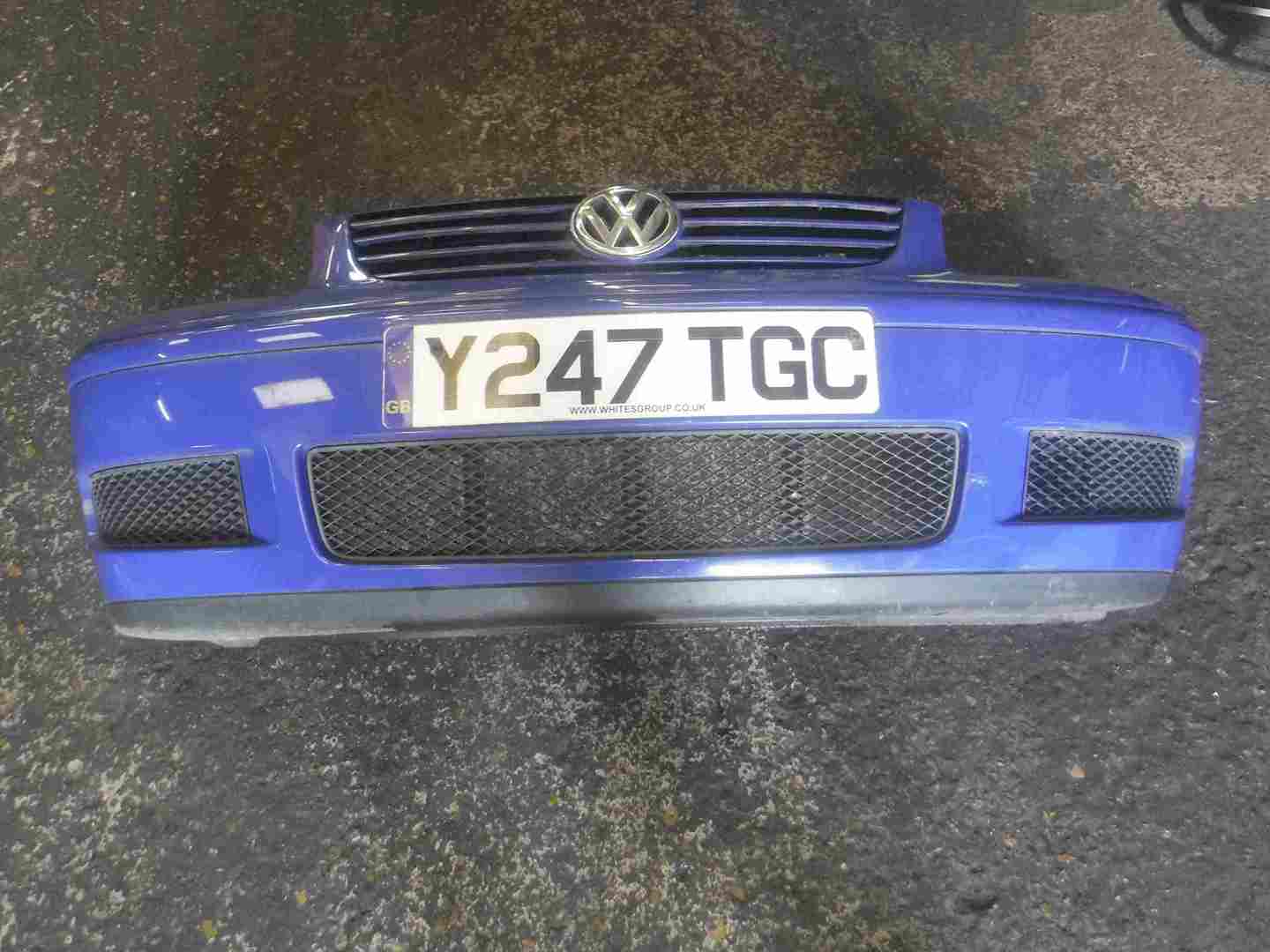 Volkswagen Polo 6N2 1999-2003 Front Bumper Blue