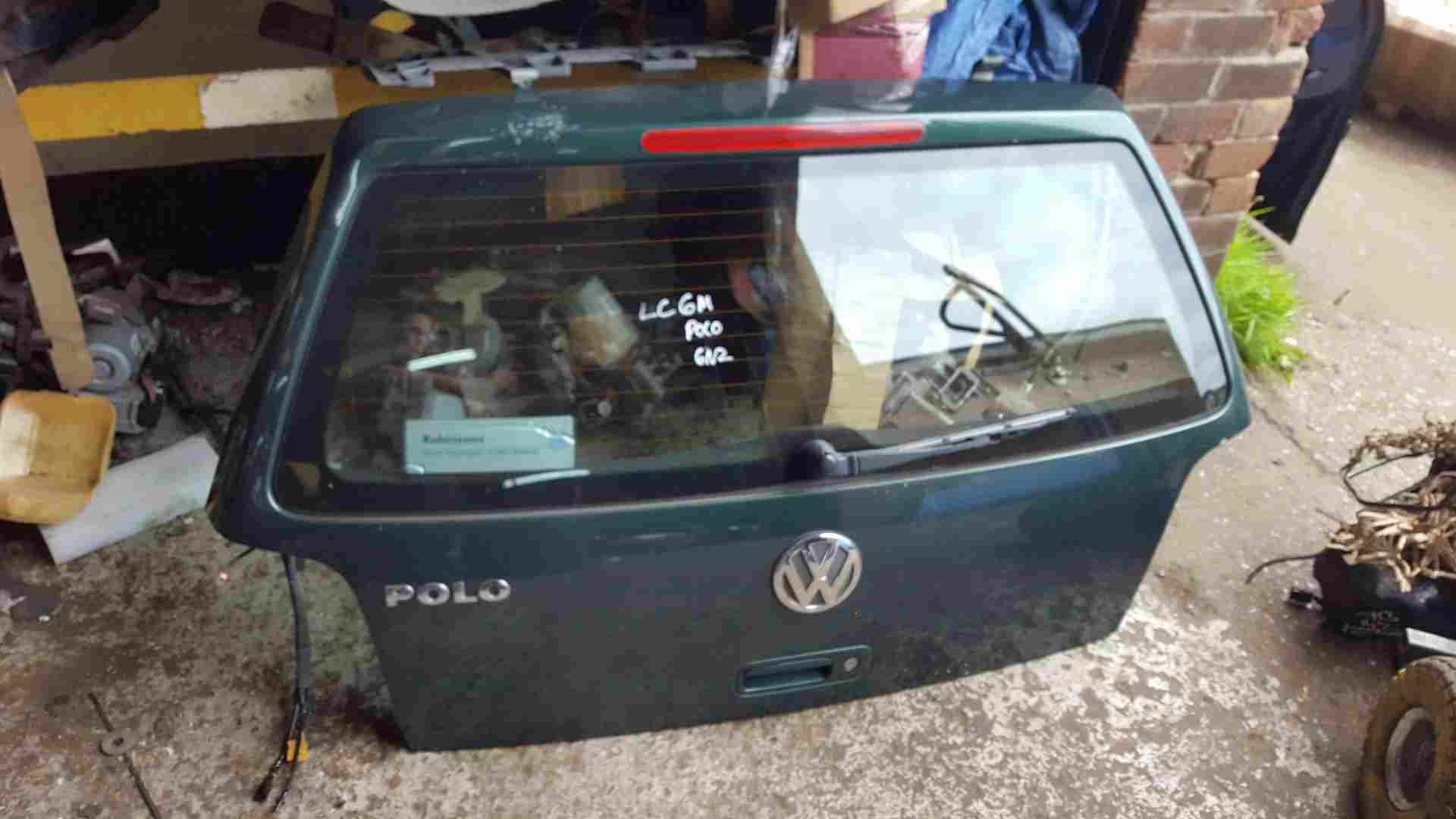 Volkswagen Polo 6N2 1999-2003 Rear Tailgate Boot Green Lc6m