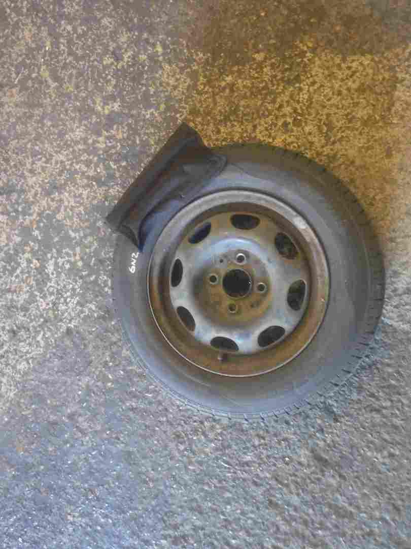 Volkswagen Polo 6N2 1999-2003 Steel Wheel Rim + Tyre 175 70 13 7mm