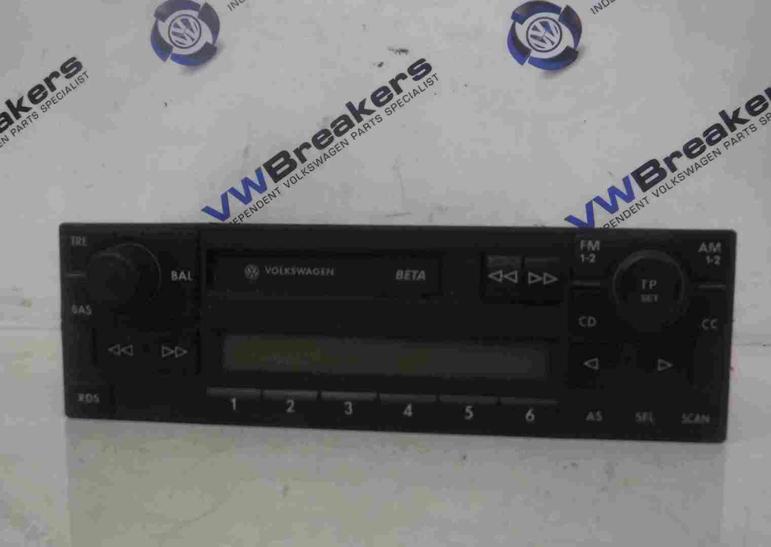 Volkswagen Polo 6N2 1999-2003 Tape Casette Radio Player