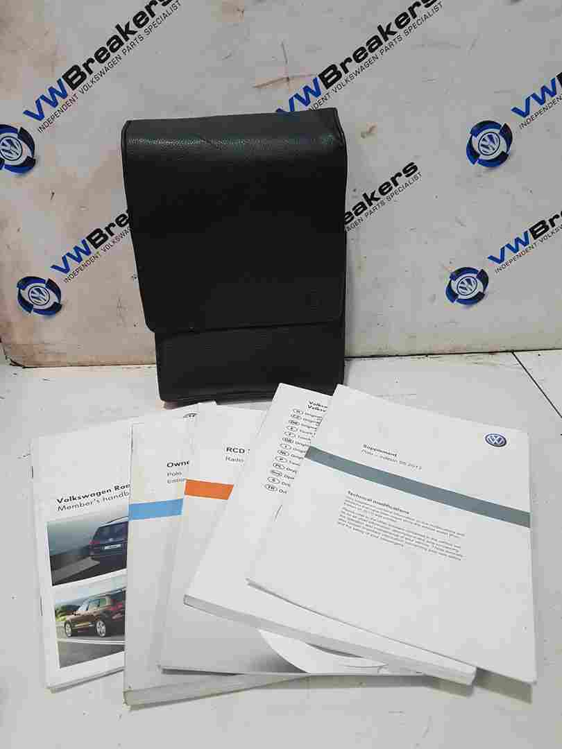 Volkswagen Polo 6R 2009-2014 Document Wallet + Booklet Folder