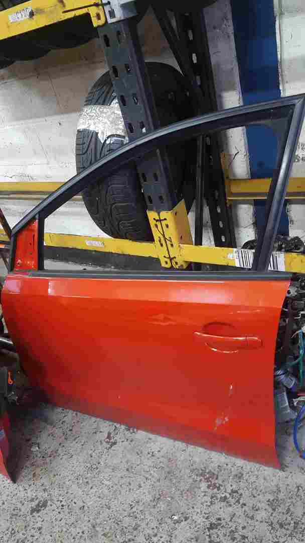 Volkswagen Polo 6R 2009-2012 Passenger NSF Front Door Orange LD2Z 5dr
