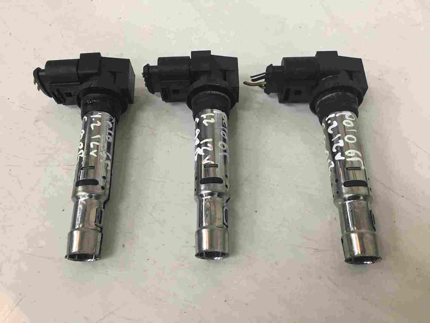 Volkswagen Polo 6R 2009-2014 1.2 12V Ignition Coil Pack Pencils X3 4B0973724