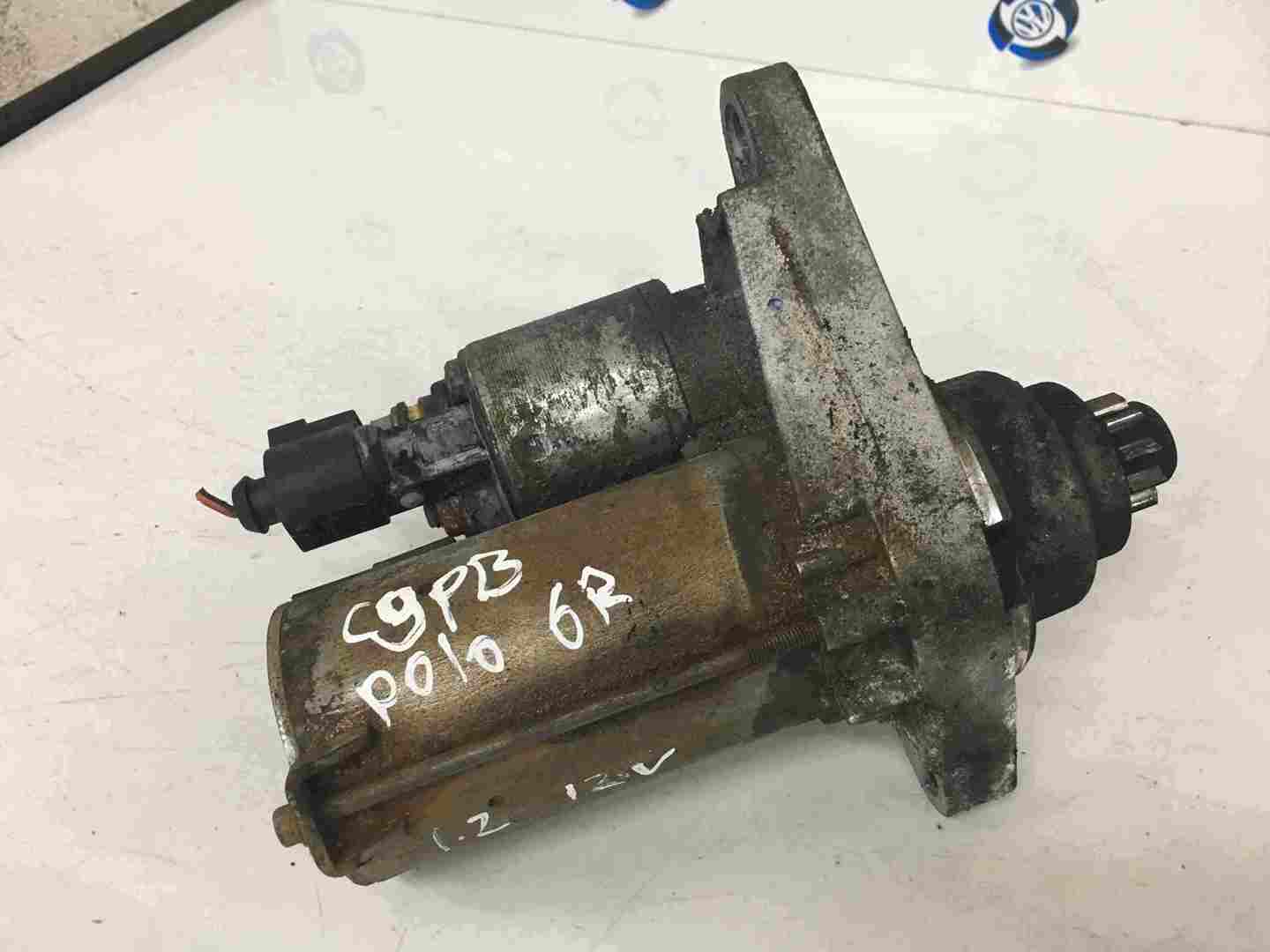 Volkswagen Polo 6R 2009-2014 1.2 12v Starter Motor Starting CGPB cgpb