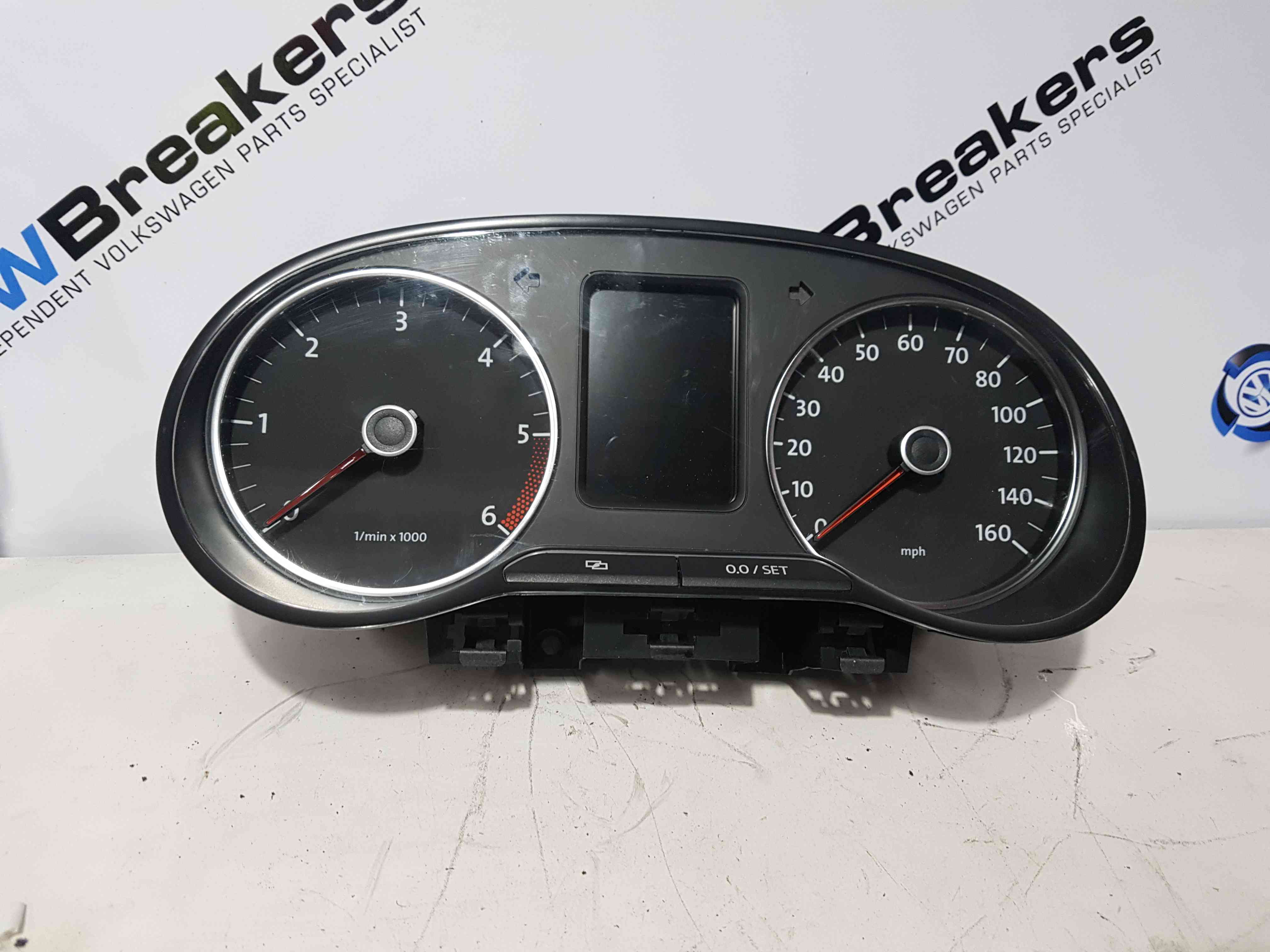 Volkswagen Polo 6R 2009-2014 1.2 TDI Instrument Panel Dials Gauges Clocks
