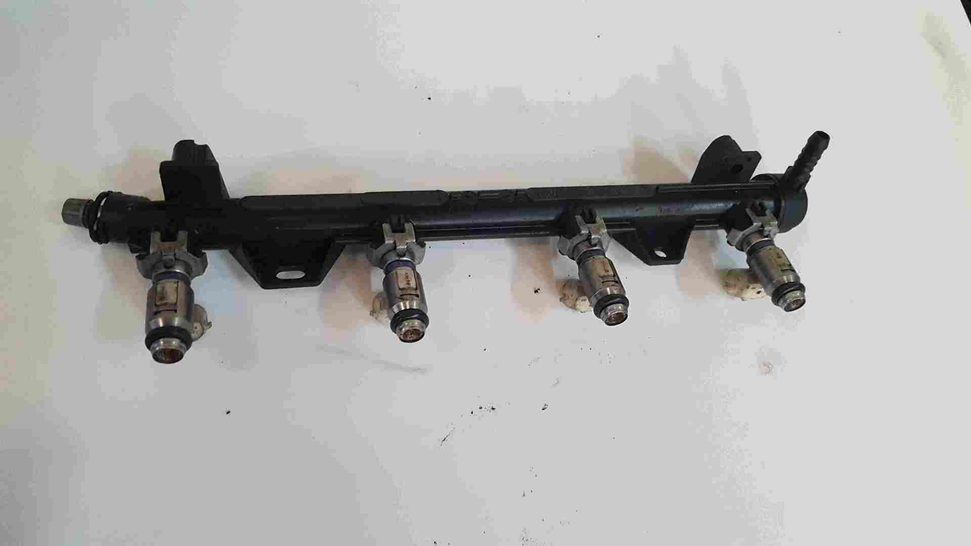Volkswagen Polo 6R 2009-2014 1.4 Fuel Injectors X4 + Rail CGGB 036133320