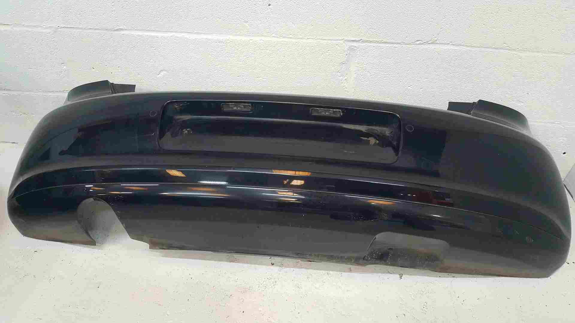 Volkswagen Polo 6R 2009-2014 Black Lc9x Rear Bumper + Reversing Sensors