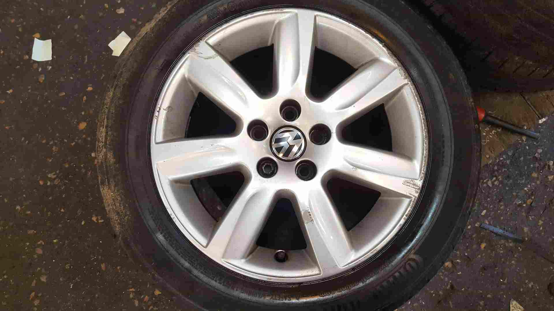Volkswagen Polo 6R 2009-2014 Borbet Alloy Wheel 15Inch 6R0601025l 3/5