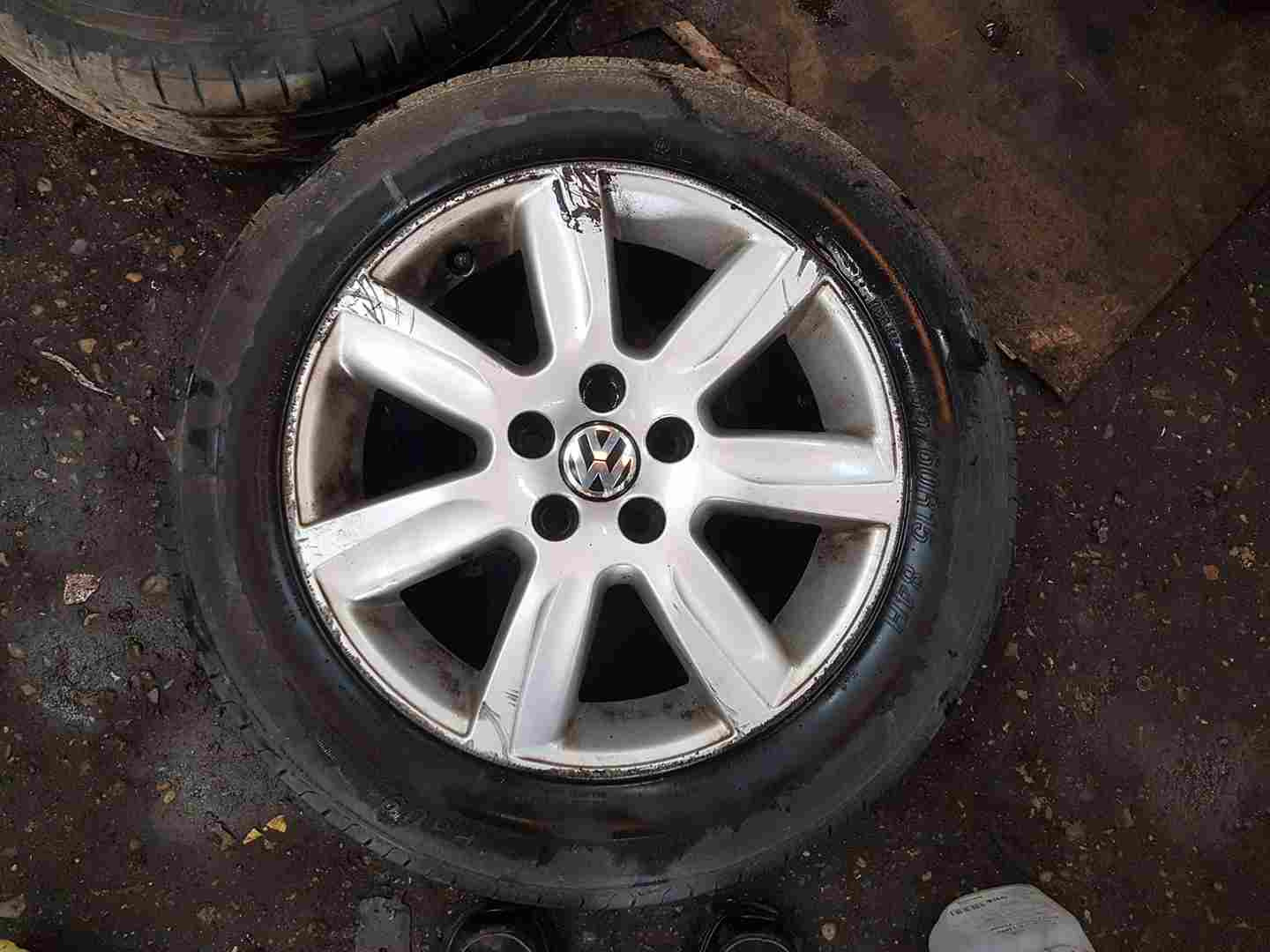 Volkswagen Polo 6R 2009-2014 Borbet Alloy Wheel 6R0601025l 4Mm 4/5 185 60 15 