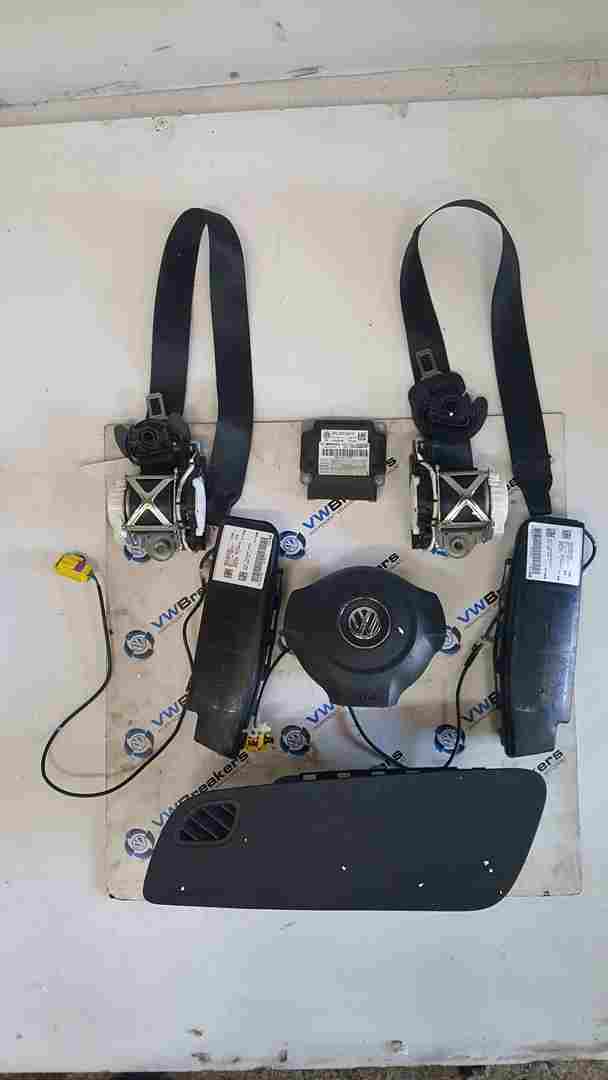 Volkswagen Polo 6R 20092014 Dashboard Airbag KIT With Seat Belts 3