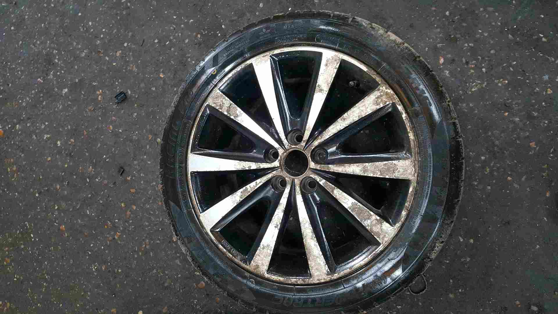 Volkswagen Polo 6R 2009-2014 Diamond Alloy Wheel Tyre 215 45 16 6Mm 6R0601025k