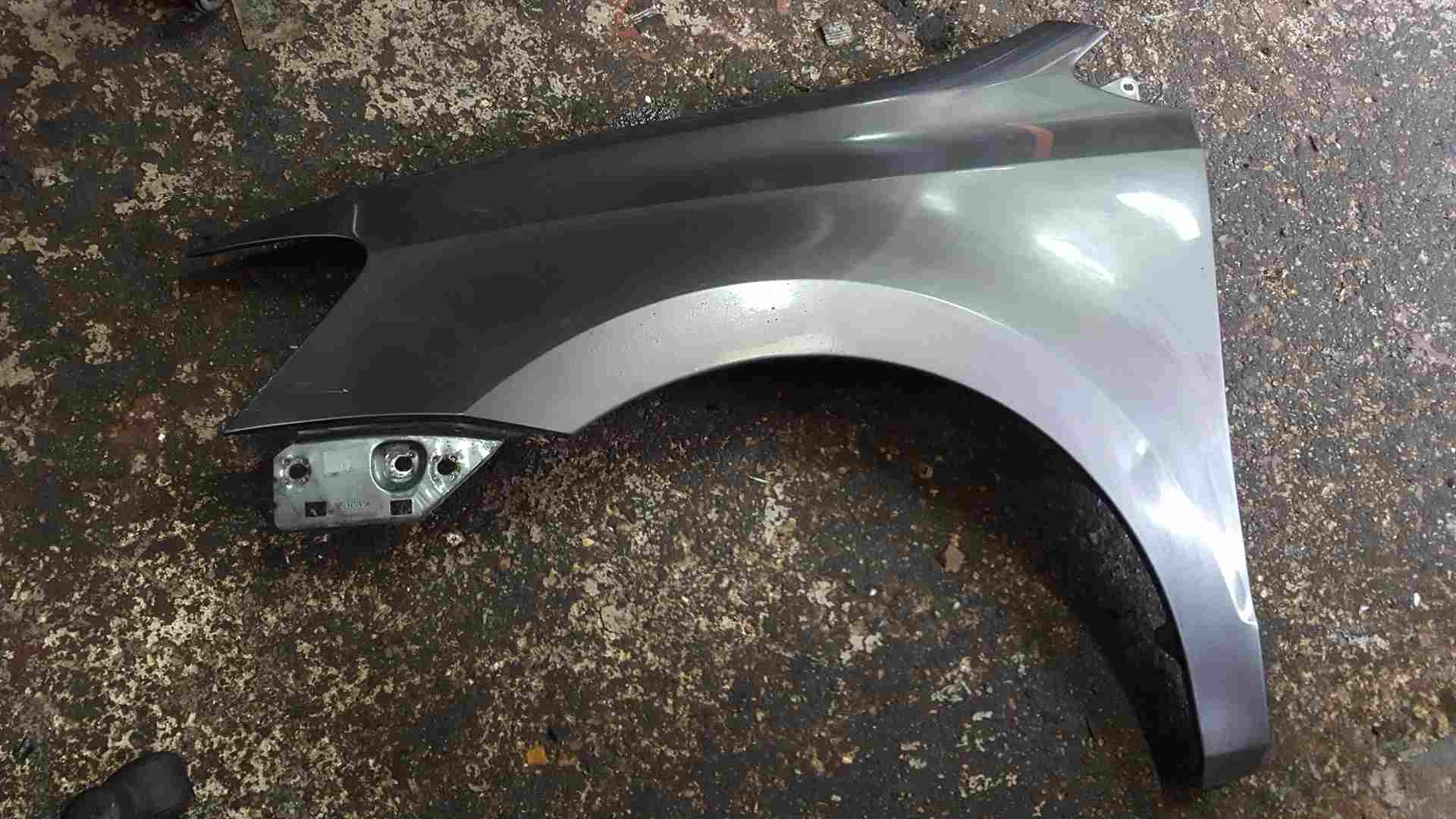 Volkswagen Polo 6R 2009-2014 Drivers Ns Wing Grey Ld7r damaged